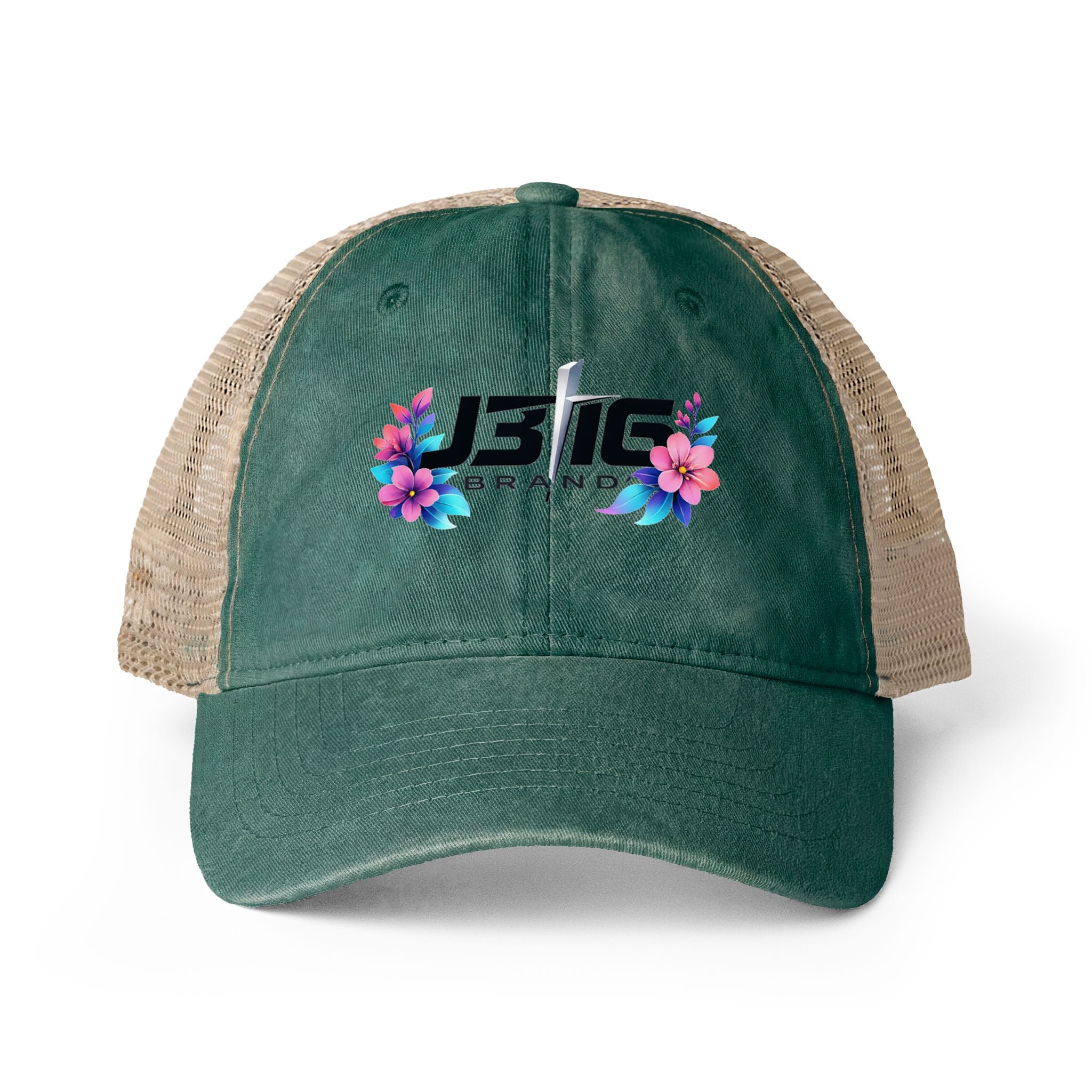 Women's Washed Mesh-Back Cap