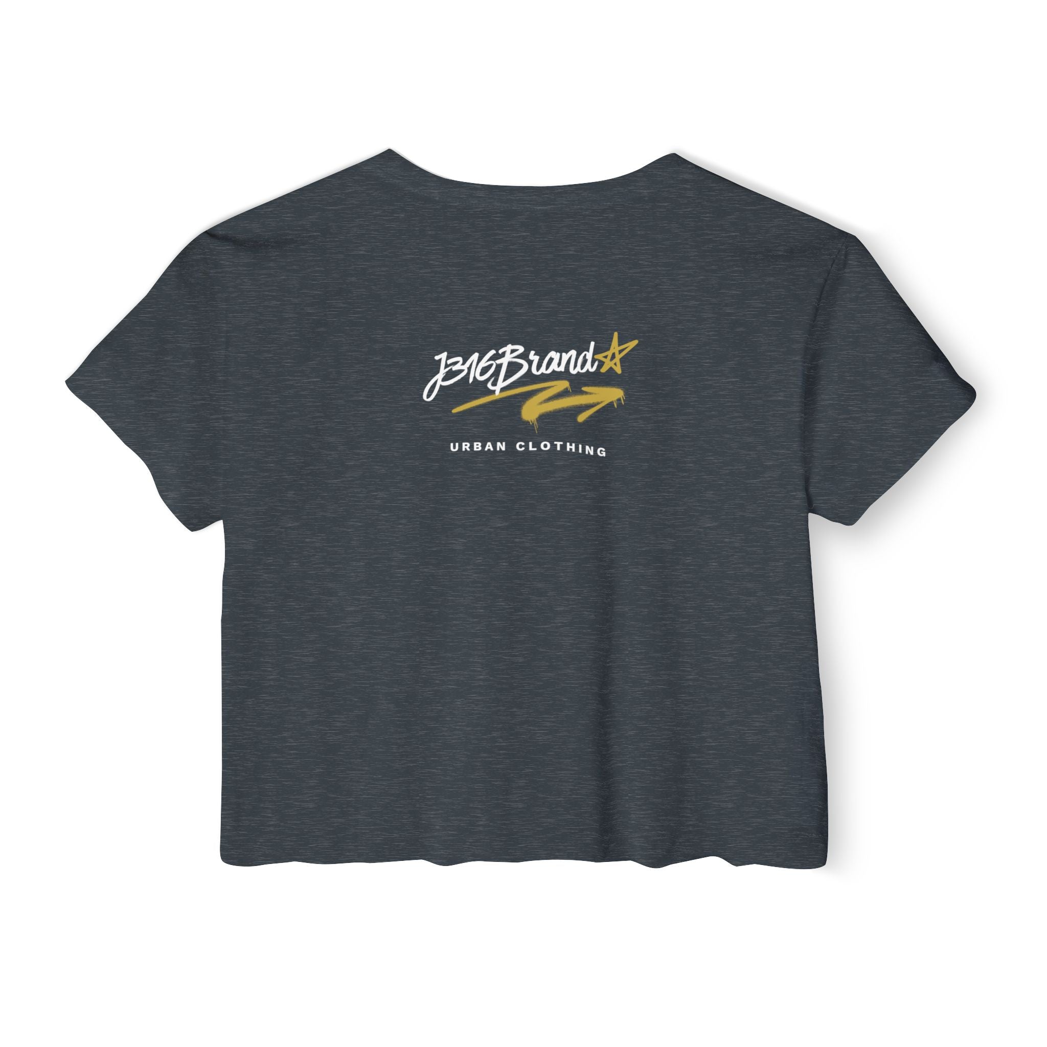 J316 FE Womens Crop Top Dark