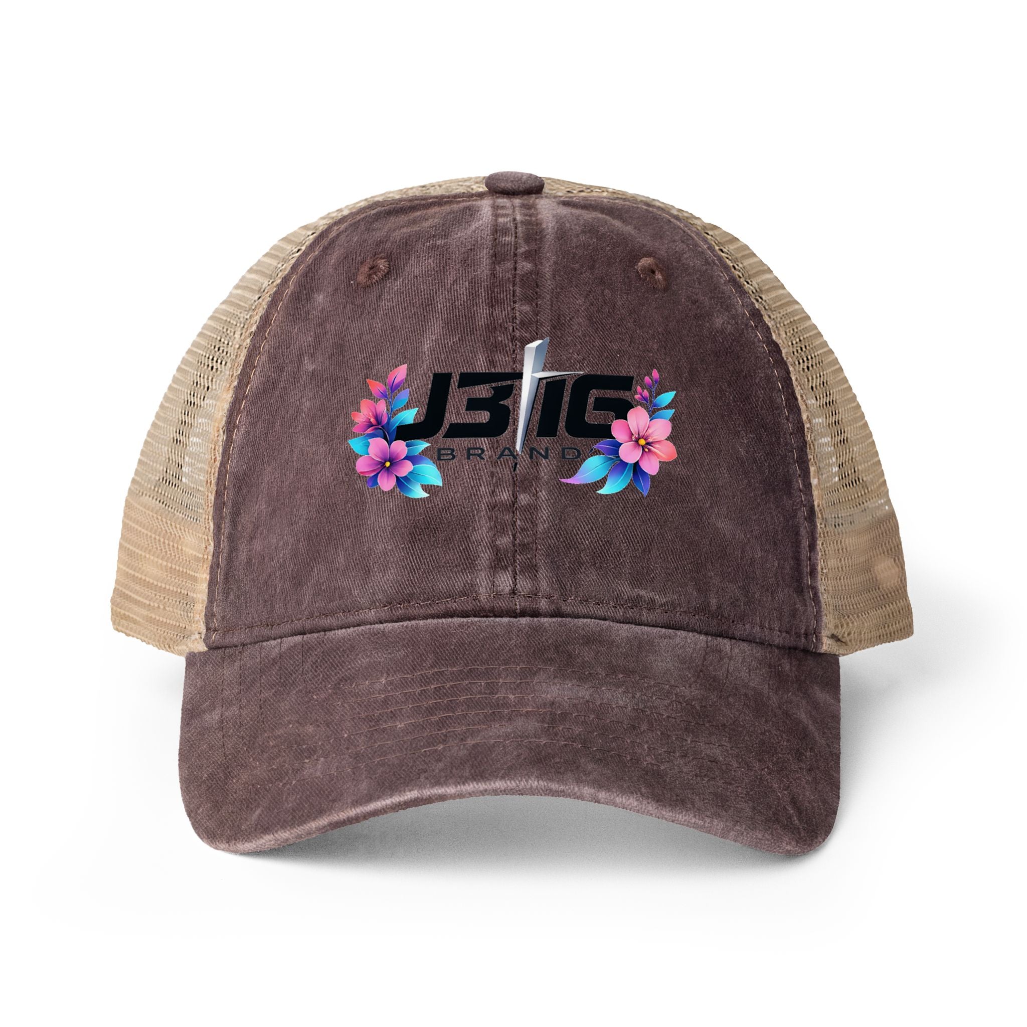 Women's Washed Mesh-Back Cap