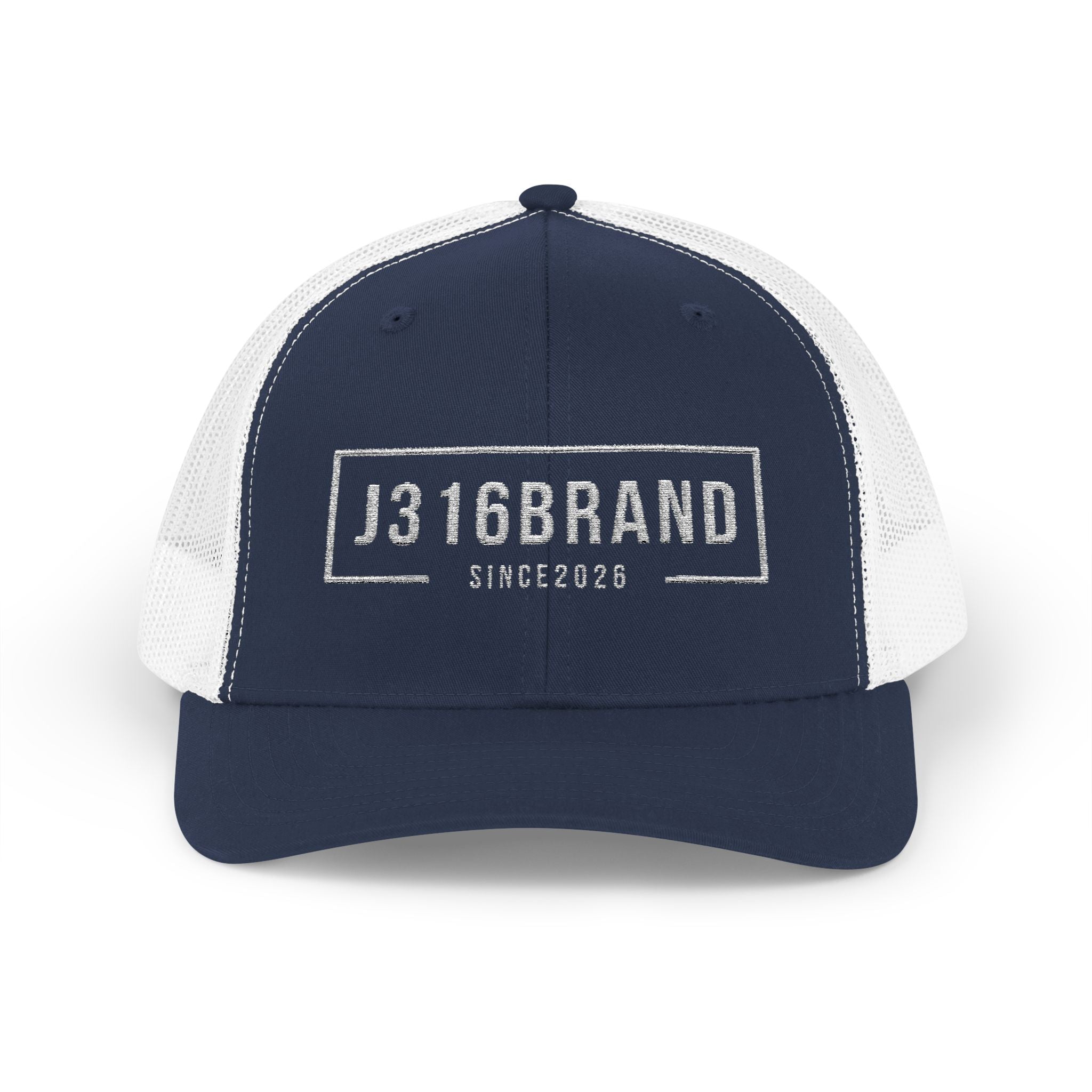 J316 Minimalist Snapback Trucker Cap