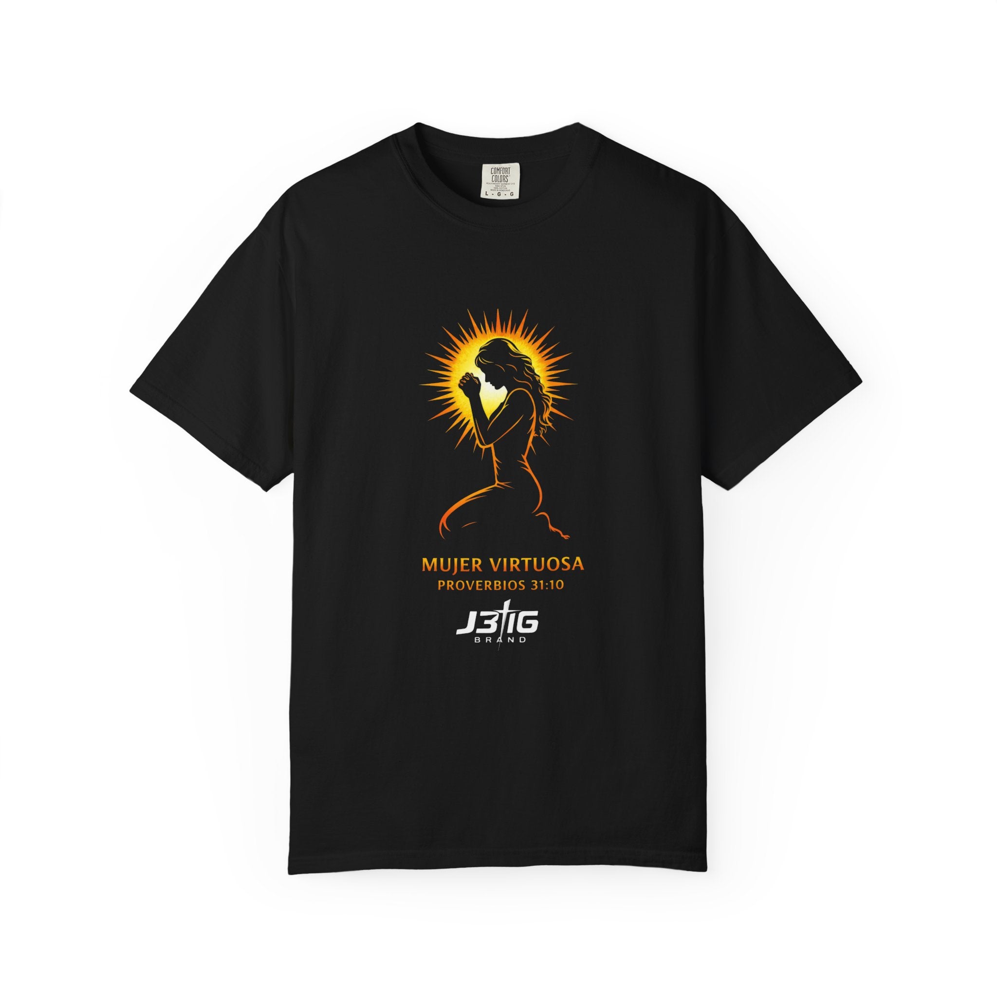 Mujer Virtuosa Prayer Graphic T-Shirt