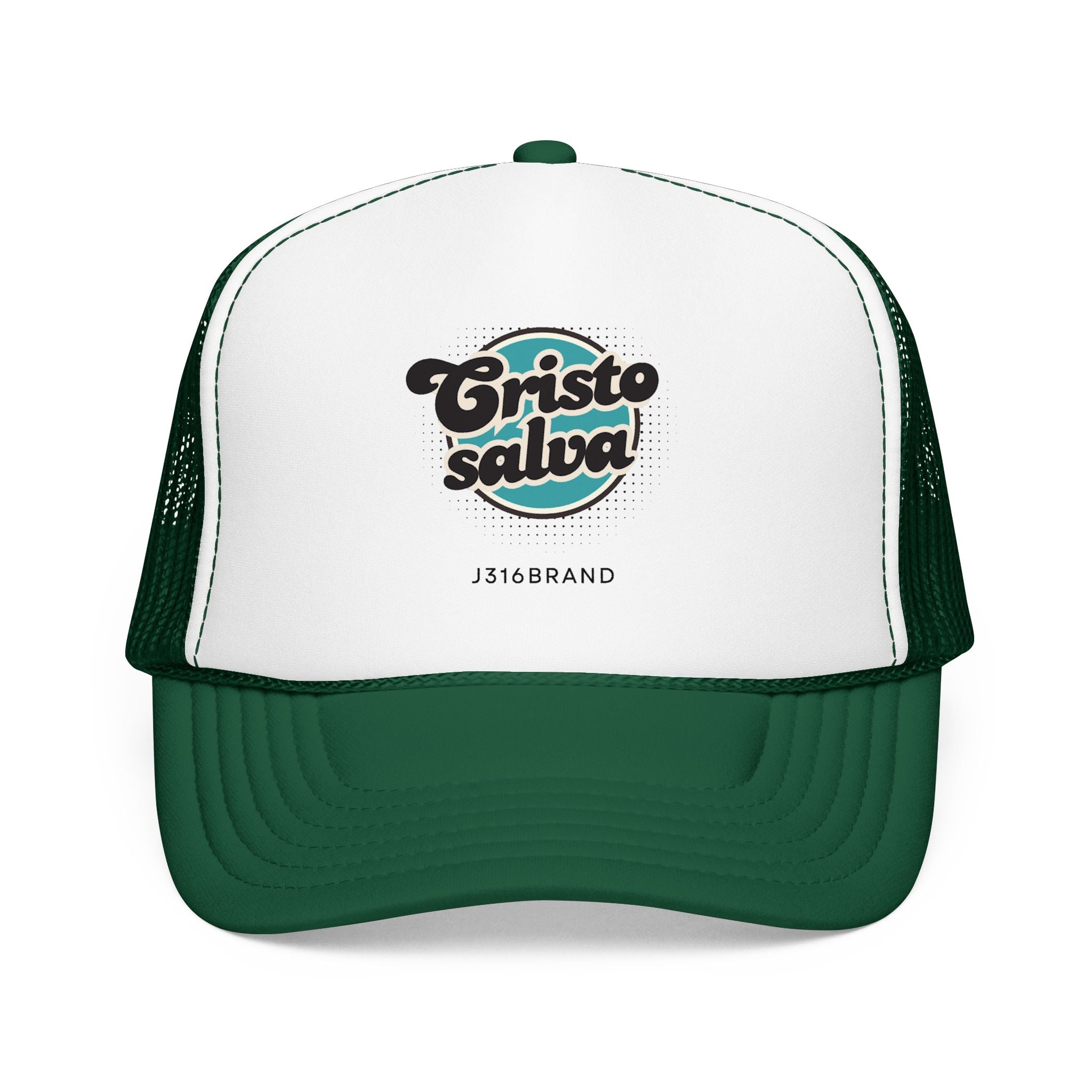 Cristo Salva Foam Trucker Hat
