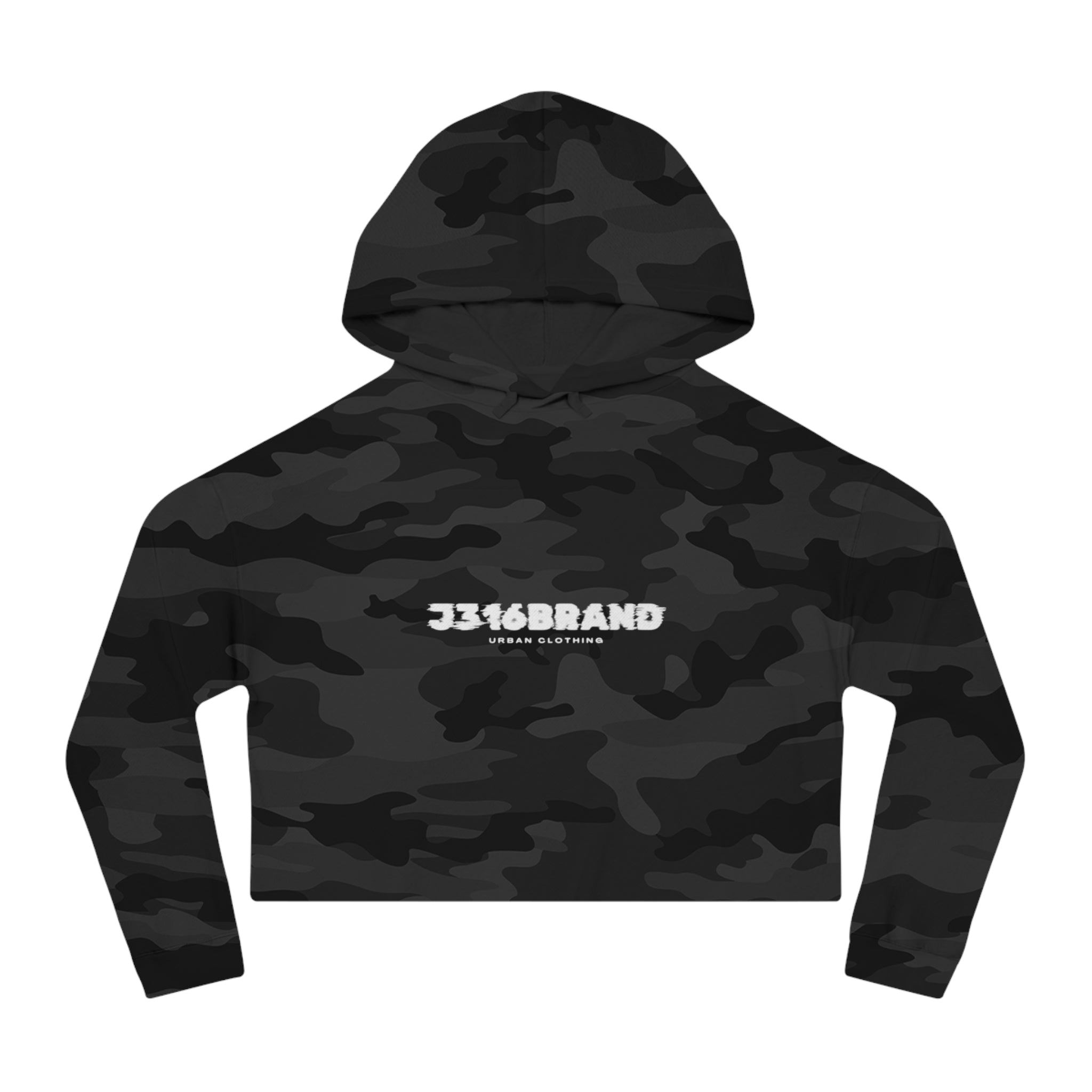 J316 Cropped Hoodie Shut Up & Pray
