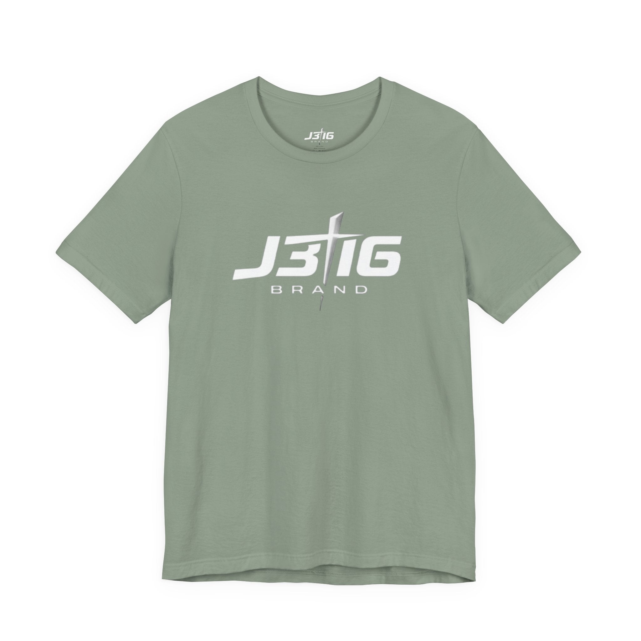 J3T6 Brand Logo Tee - Men's Heathered Graphic T-Shirt