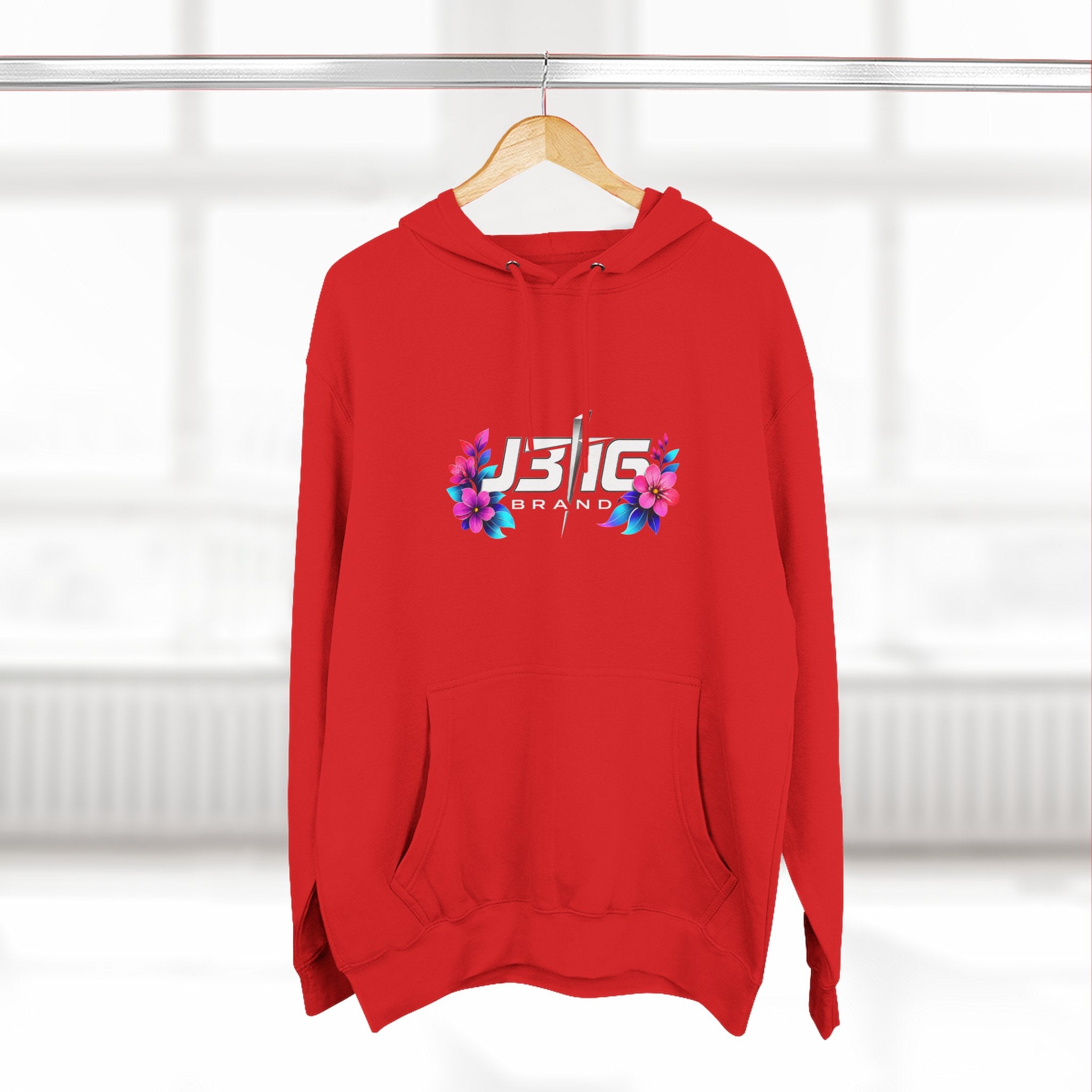 J316 Floral Logo Hoodie dark