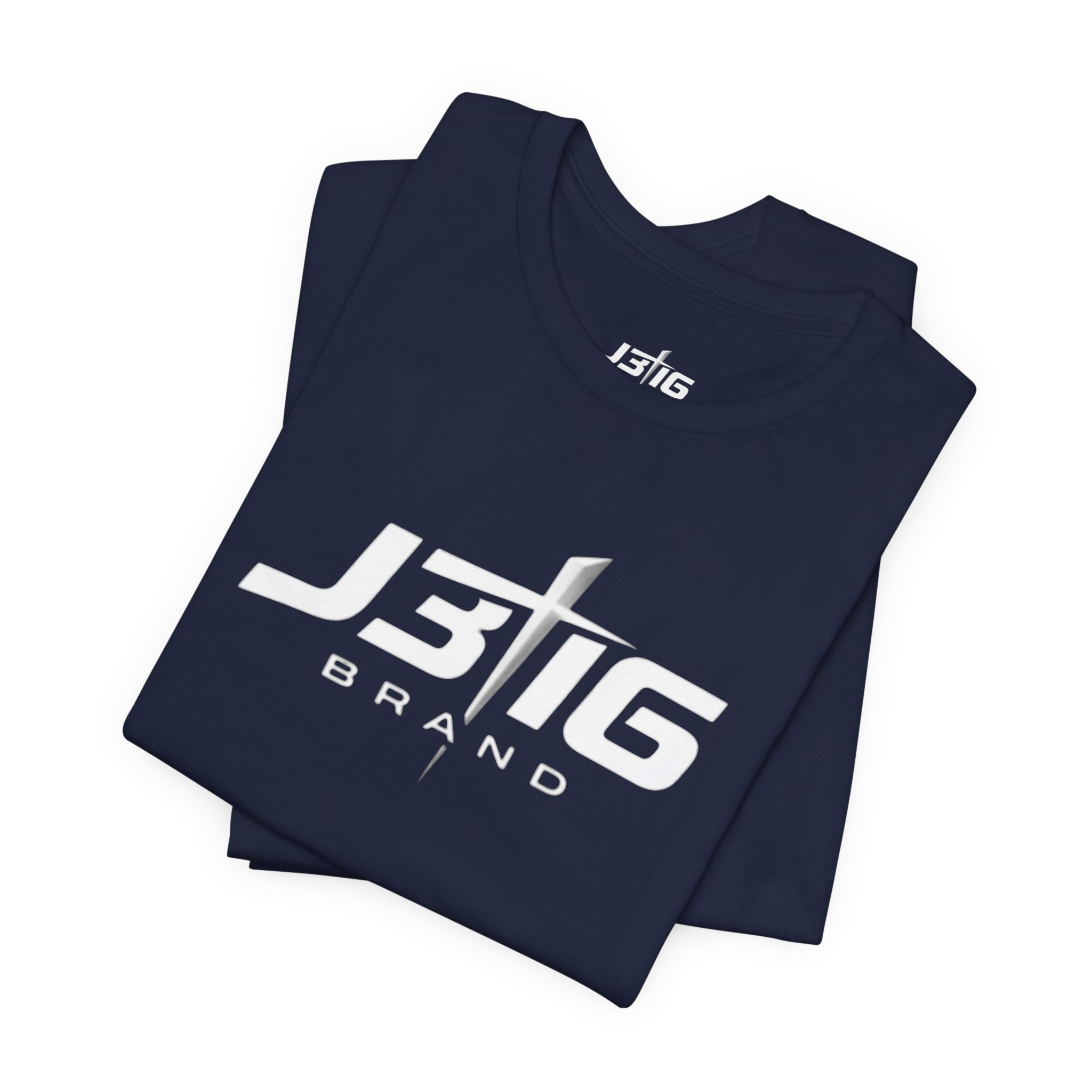 J3T6 Brand Logo Tee - Men's Heathered Graphic T-Shirt