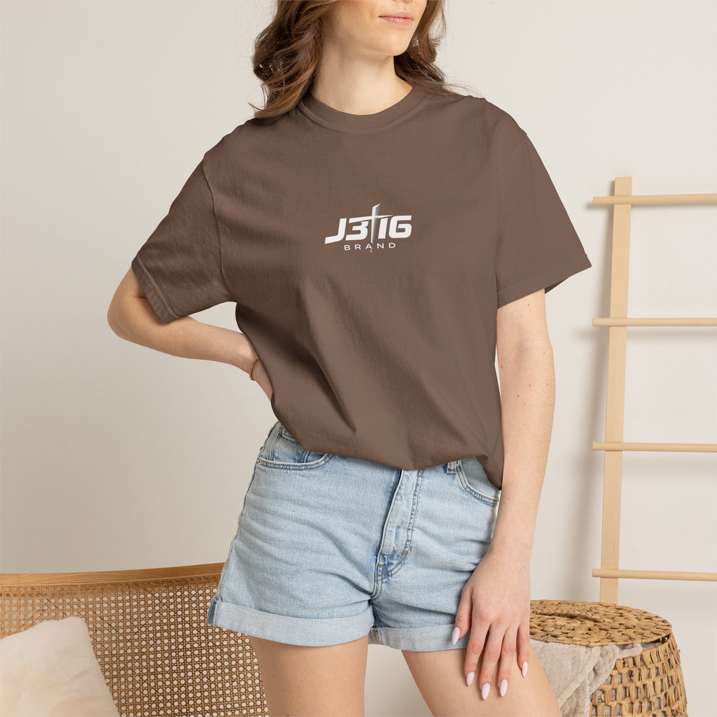 Religious Graphic T-Shirt — "Cristo Mi Redentor" Street Art Design