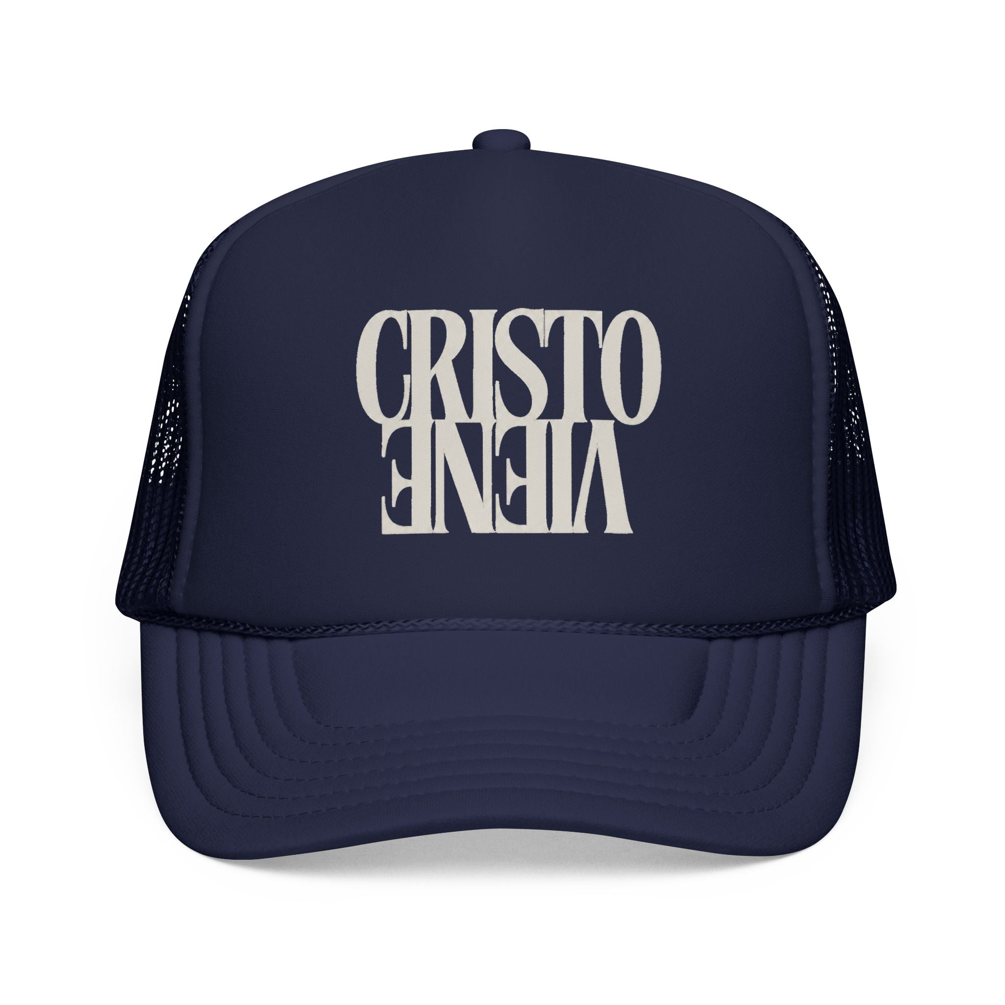 Cristo Viene Foam Trucker Hat  Dark