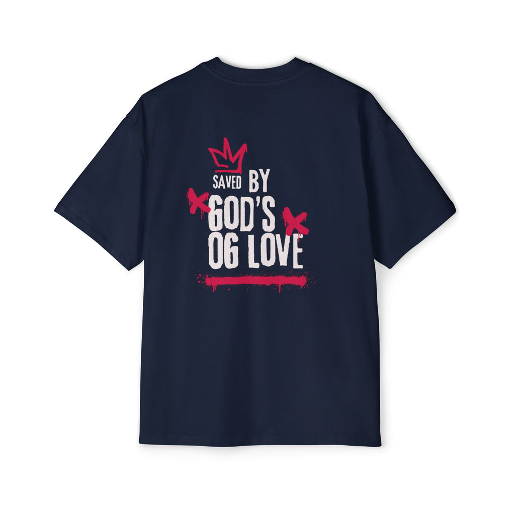 J316 Saved by Gods OG Love Oversized Dark
