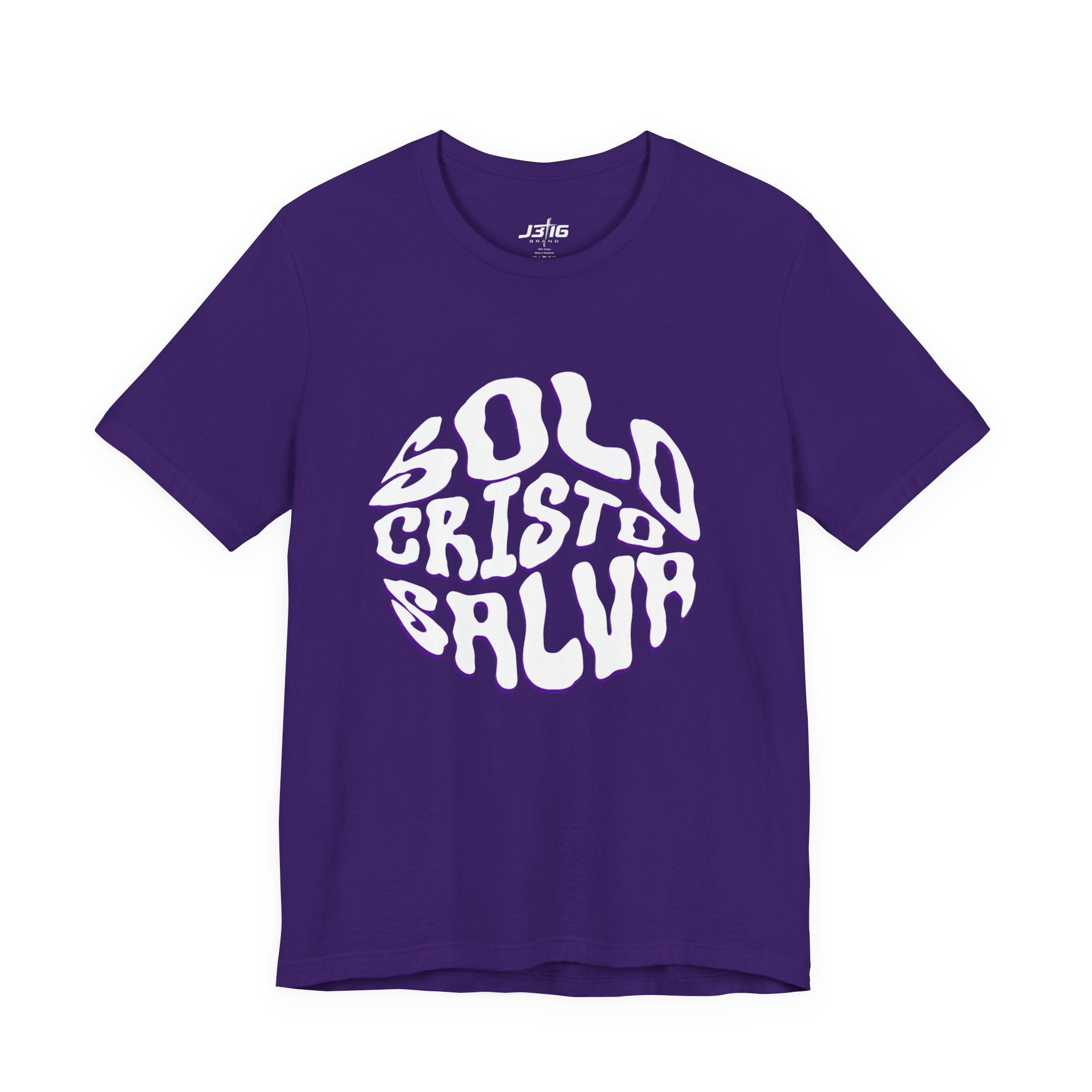 J316 Solo Cristo Salva Dark Shirt