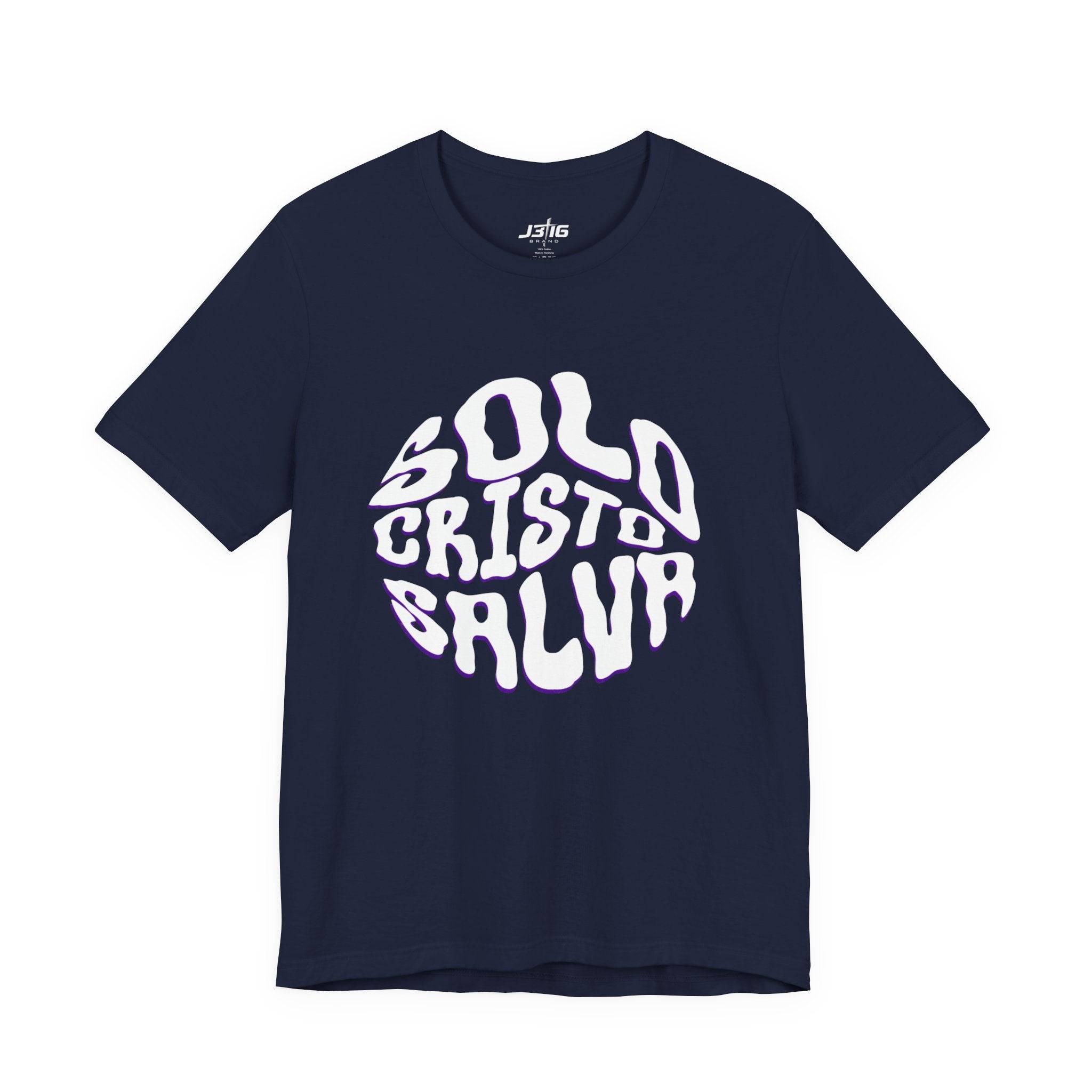 J316 Solo Cristo Salva Dark Shirt