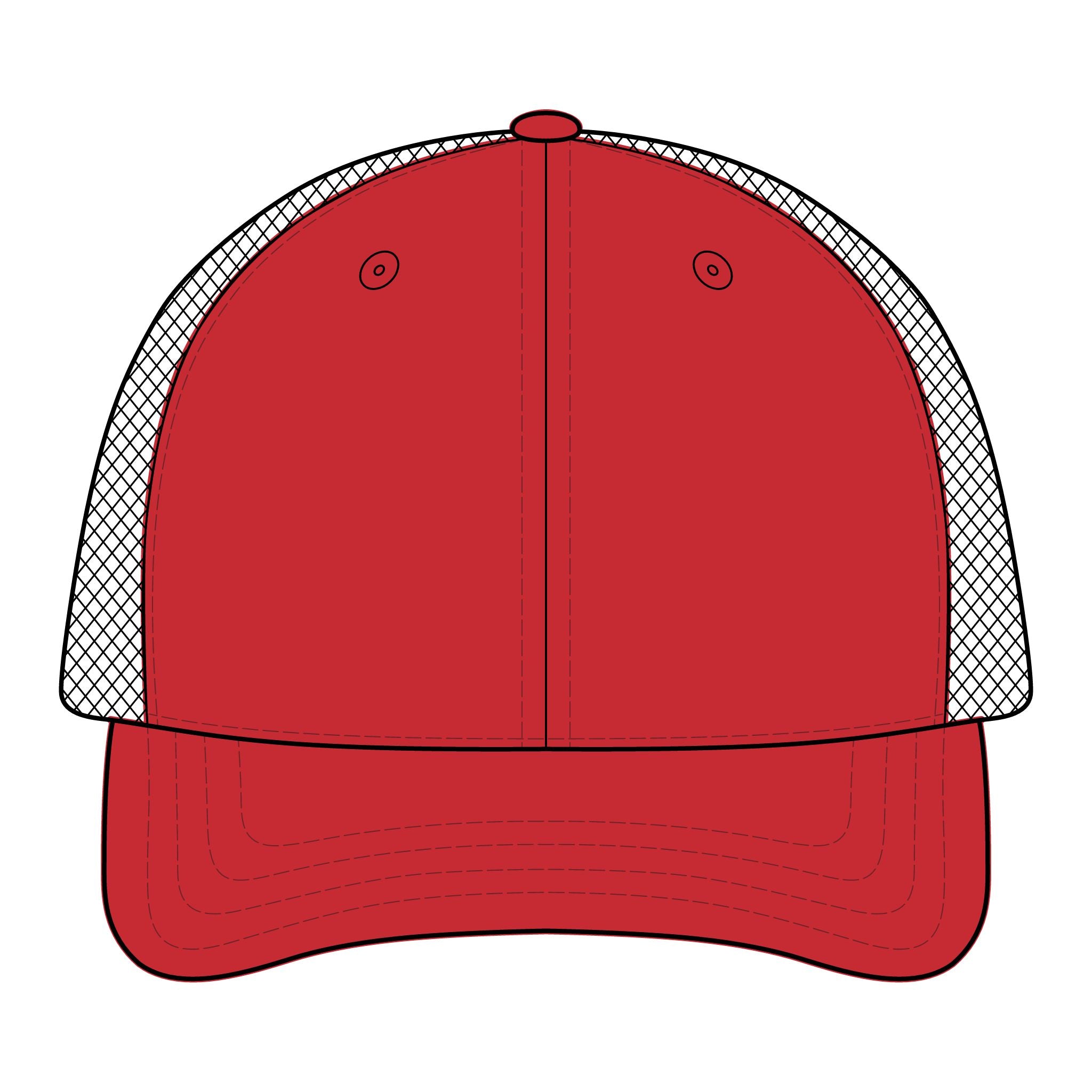 J316Brand Vertical Logo Flex Fit Cap