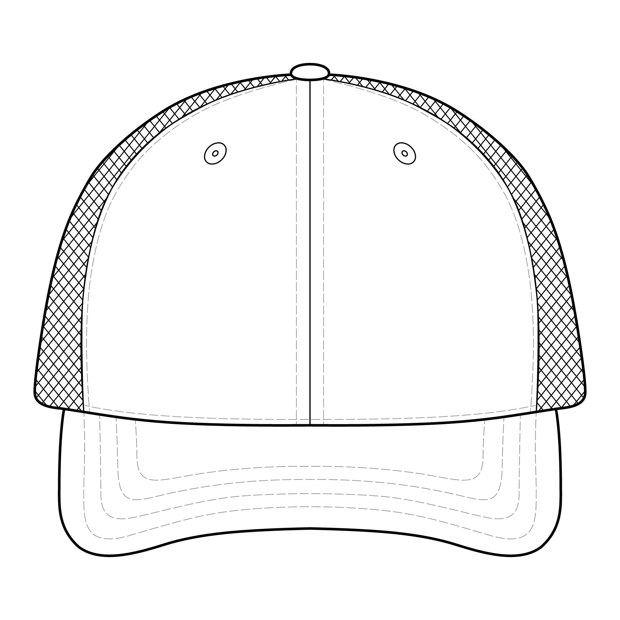 J316Brand Vertical Logo Flex Fit Cap