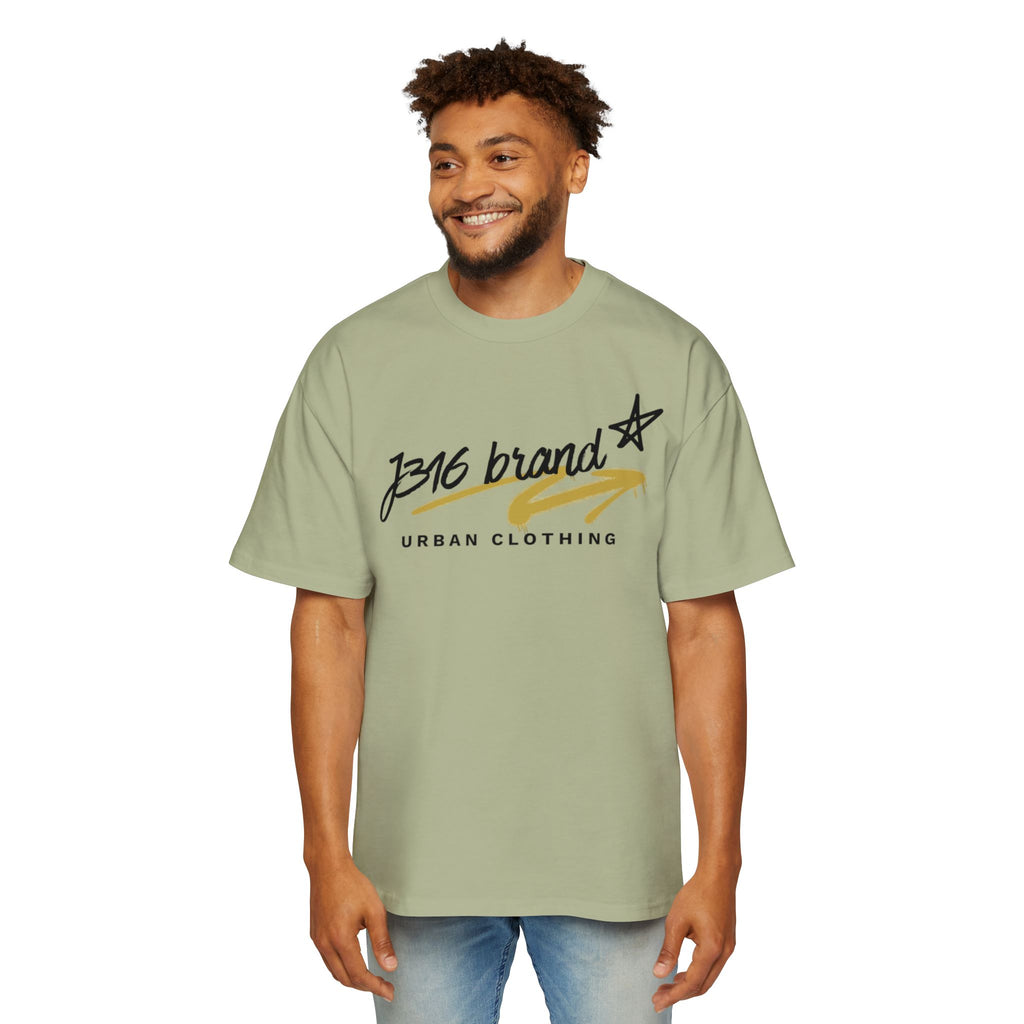 'Saved By God's Love' Oversized Men's Tee — J316 Urban Clothing Graphic T‑Shirt