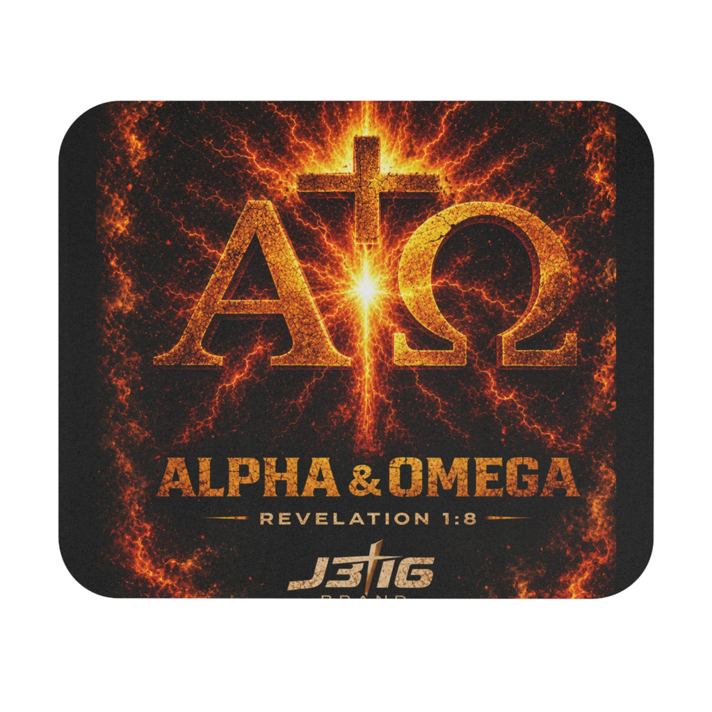 J316 Alpha & Omega Mouse Pad