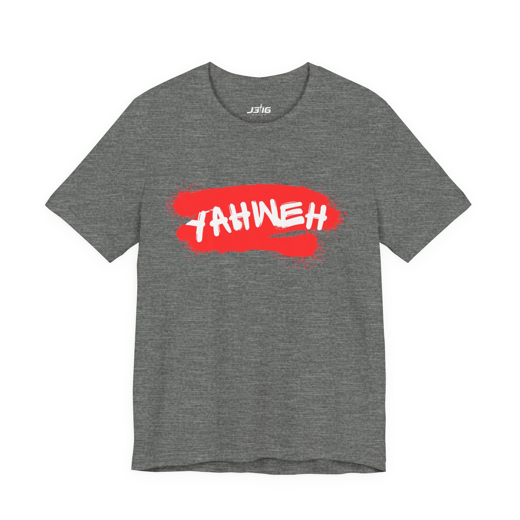 Yahweh Brushstroke Tee – Christian Faith Graphic T-Shirt
