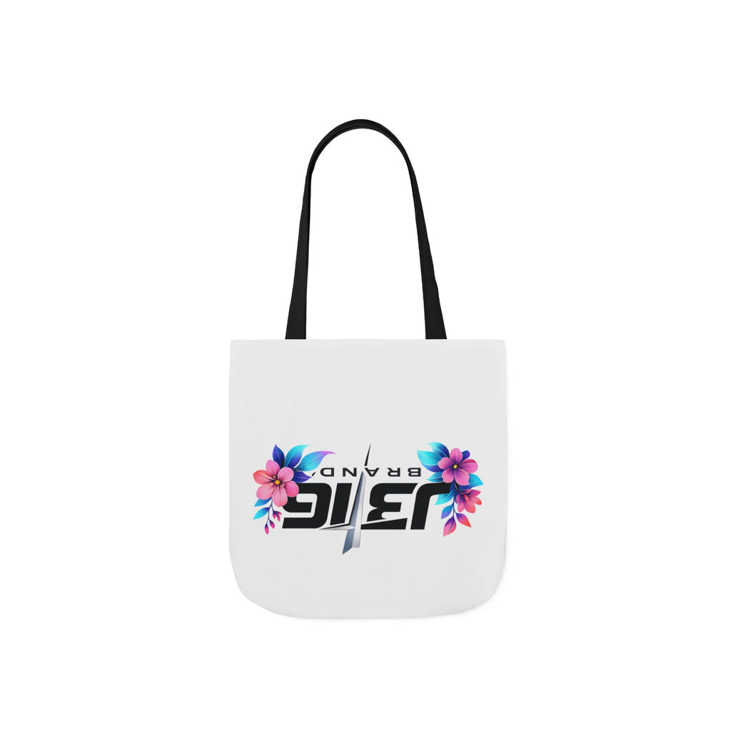 J316 Brand Floral logo canvas tote