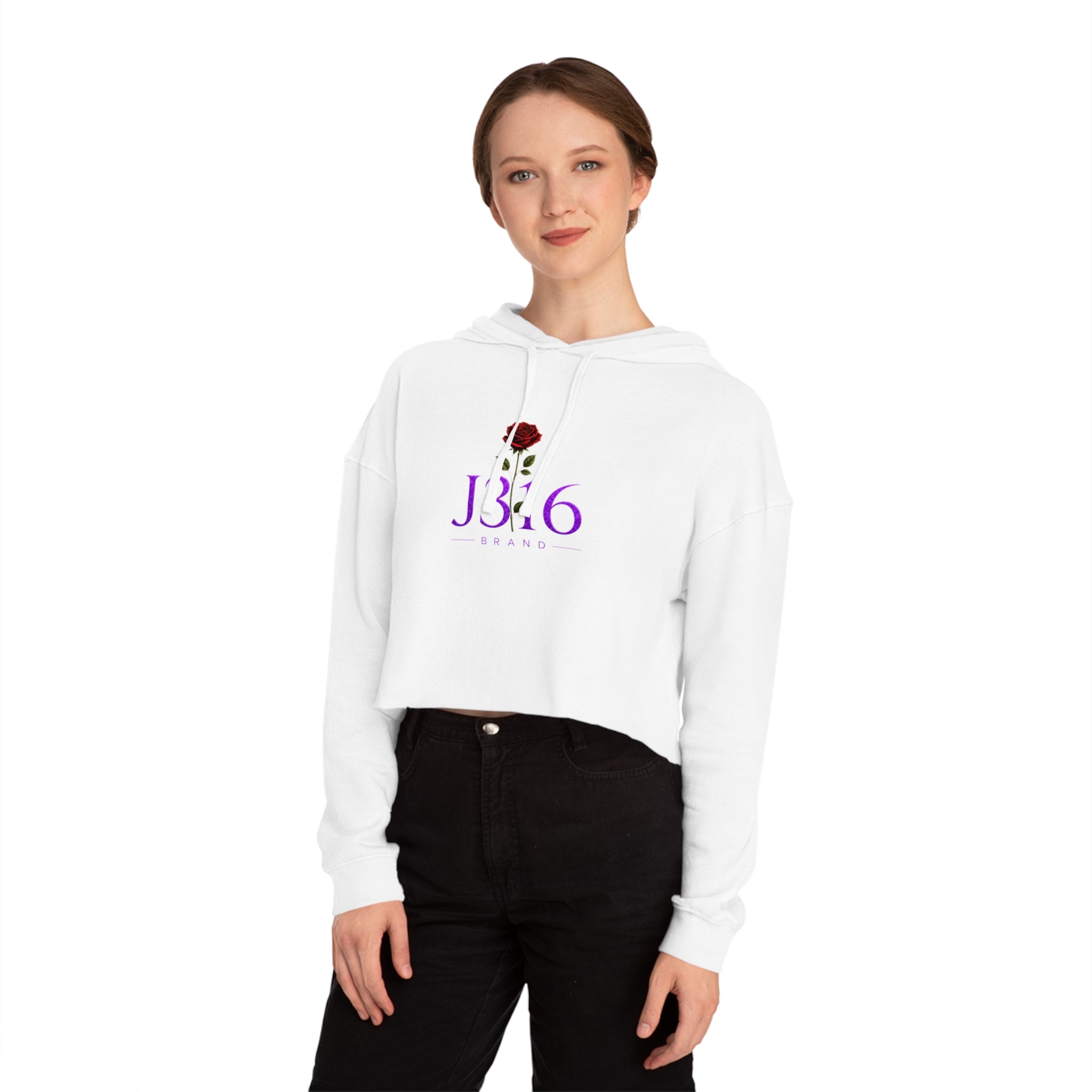 J316 Reborn Women's Crop Hoodie