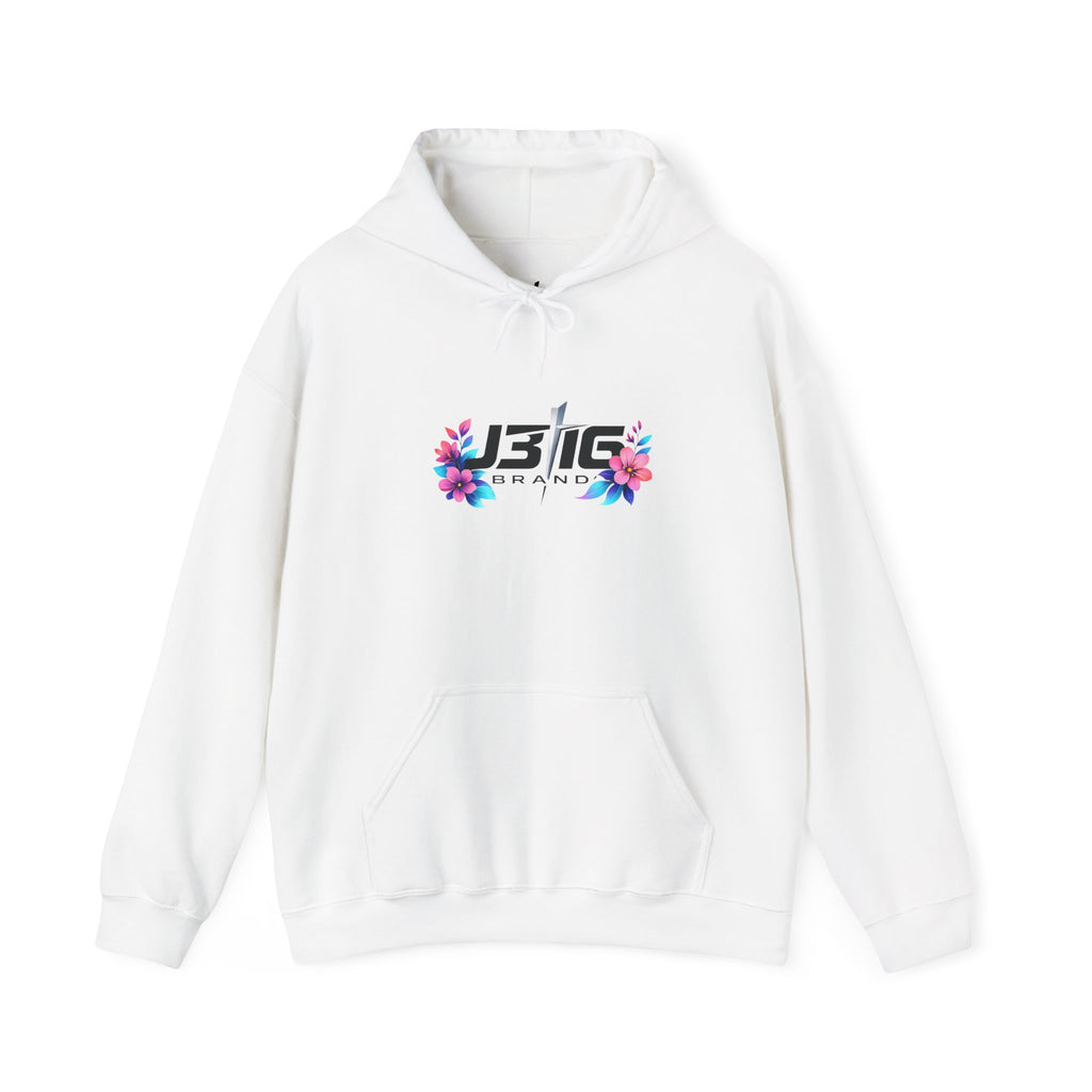 J316 Floral logo Hoodie