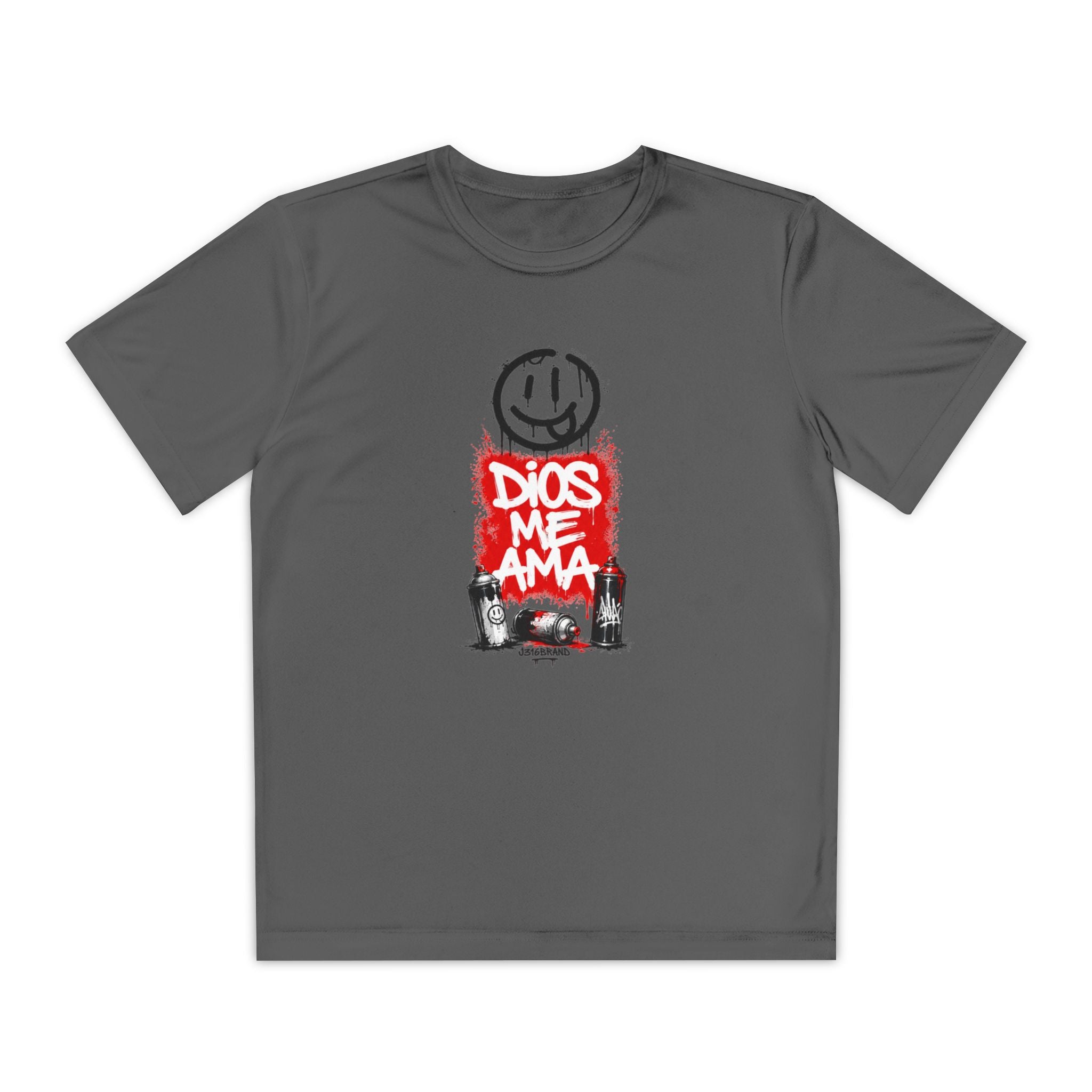 J316 Kids Dios me ama Shirt