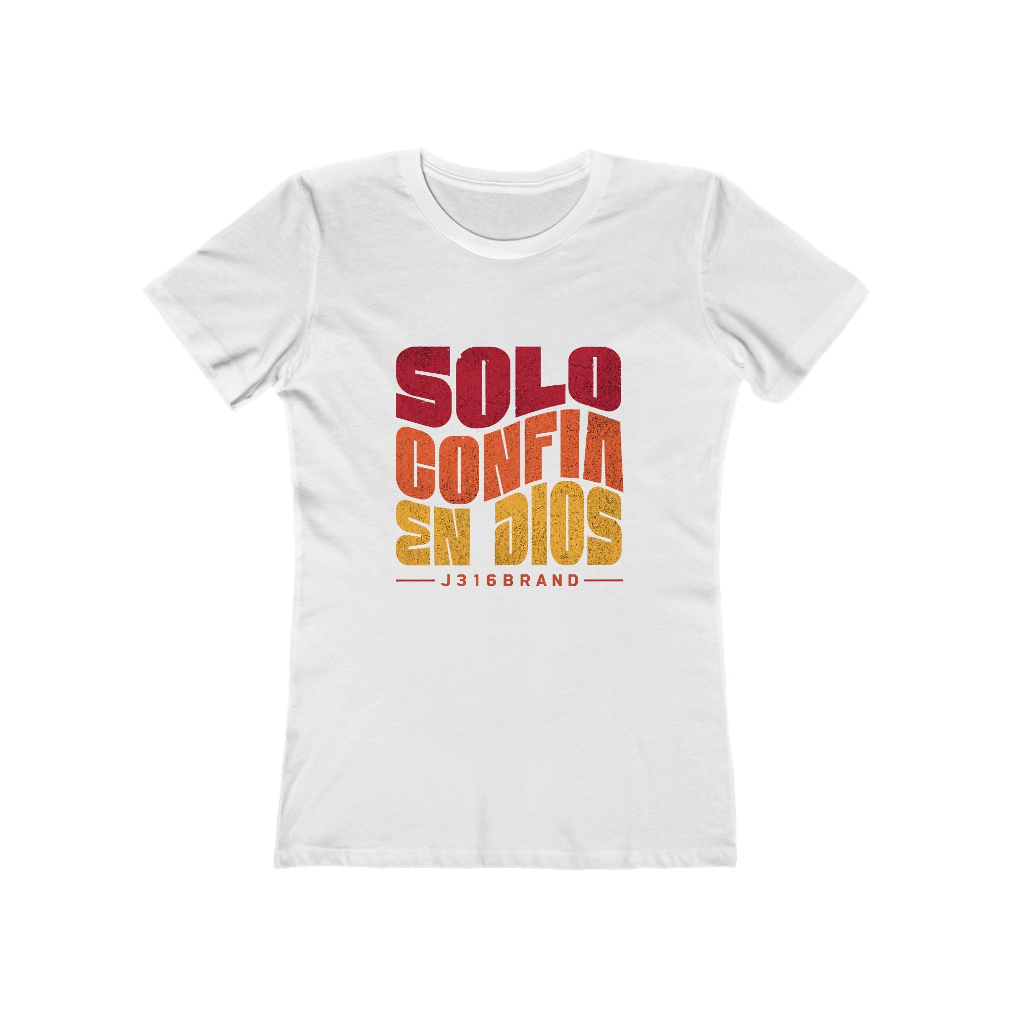 J316 Solo Confía en Dios Women’s Shirt