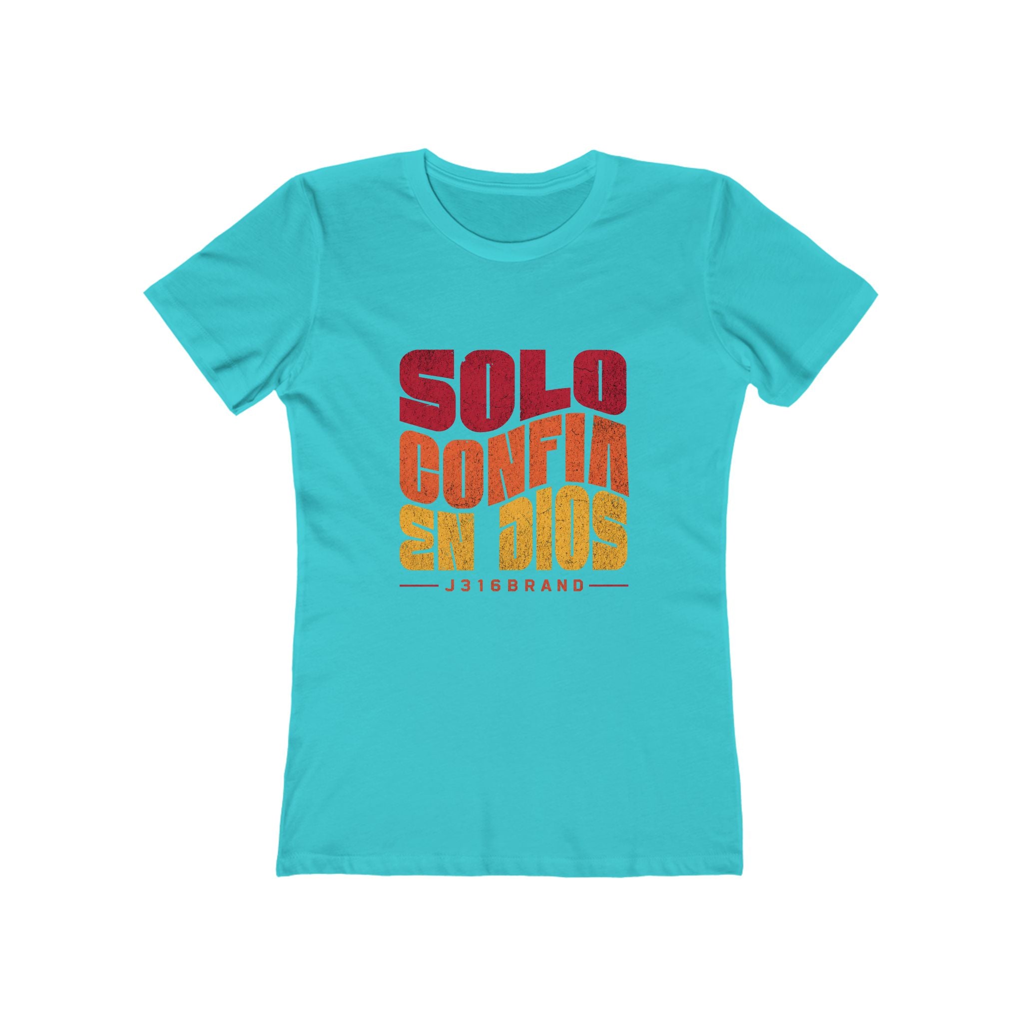 J316 Solo Confía en Dios Women’s Shirt
