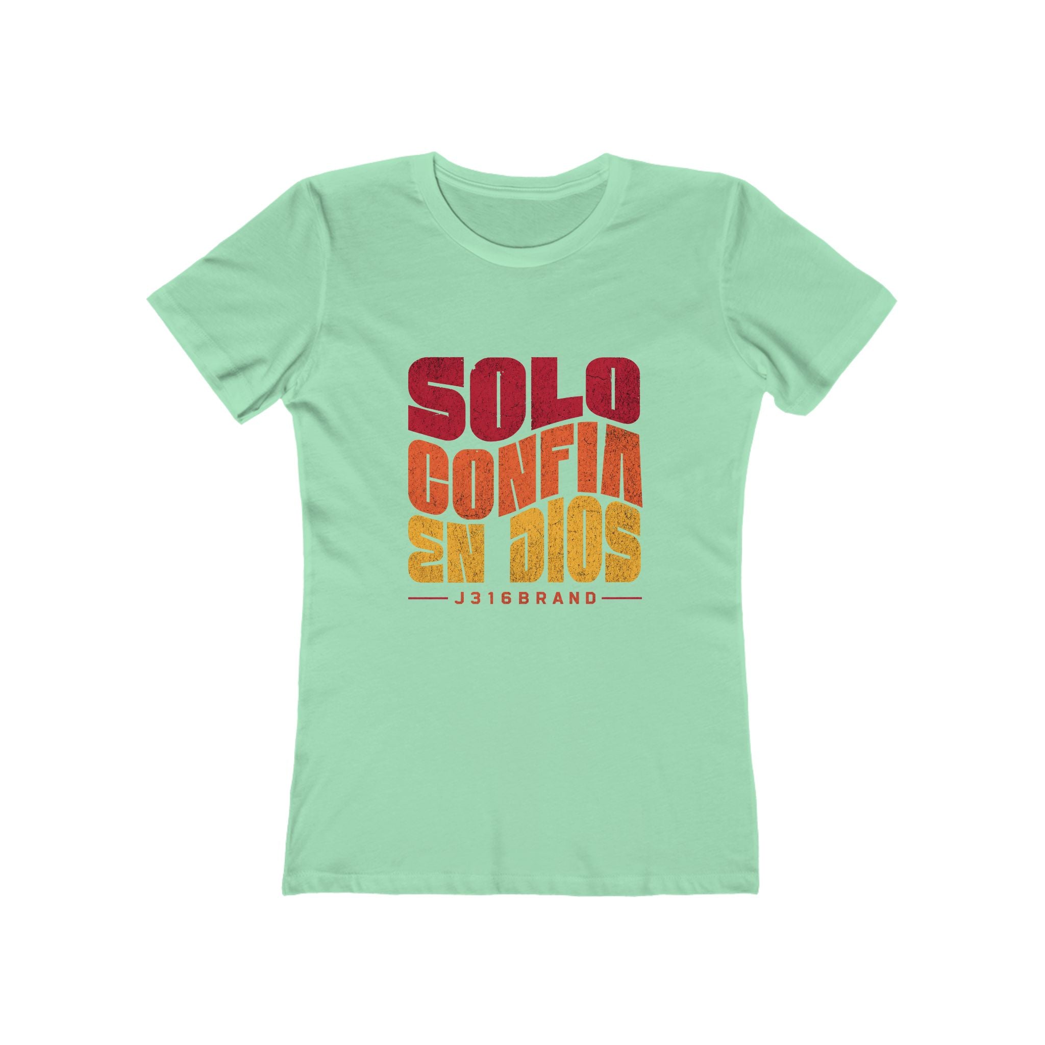 J316 Solo Confía en Dios Women’s Shirt
