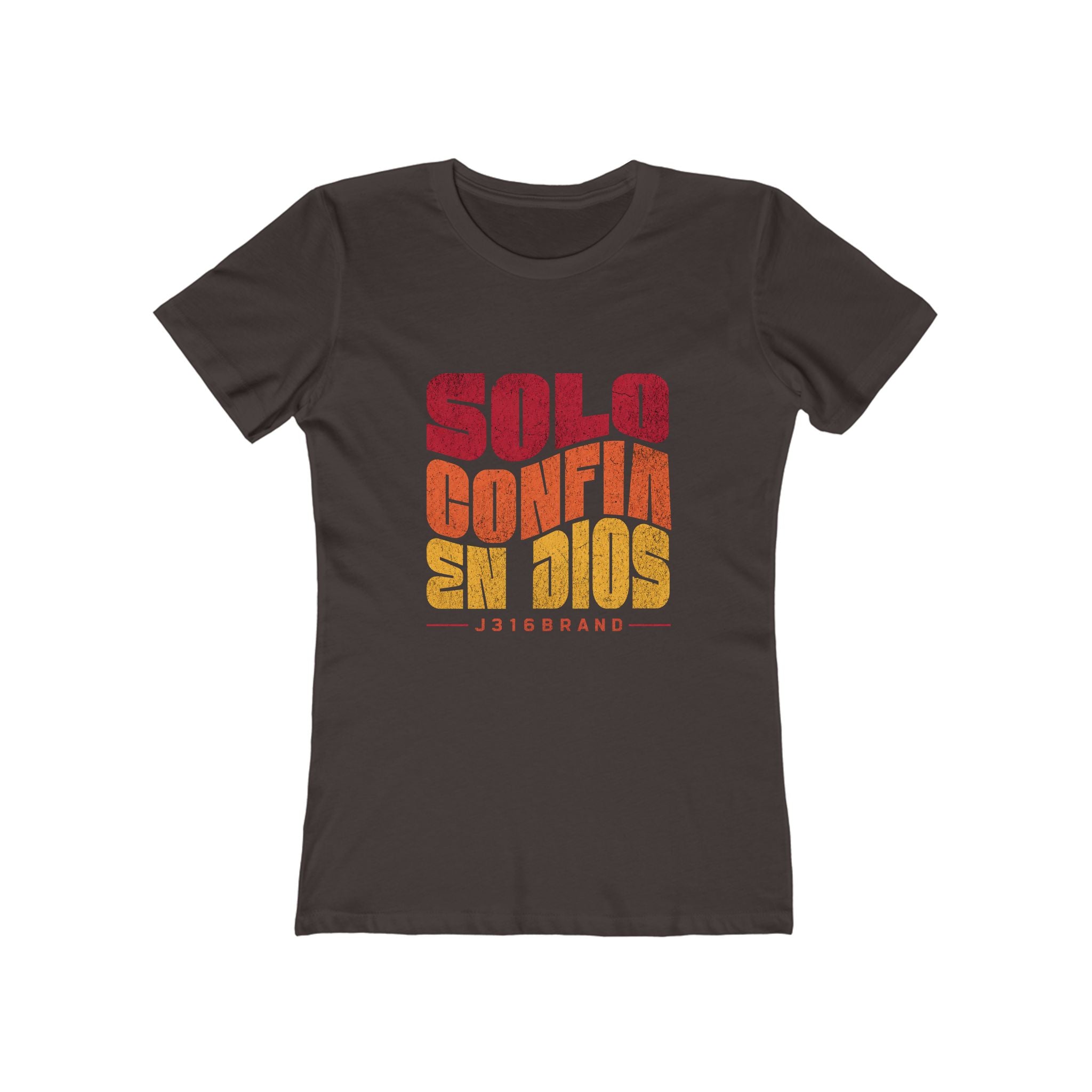 J316 Solo Confía en Dios Women’s Shirt