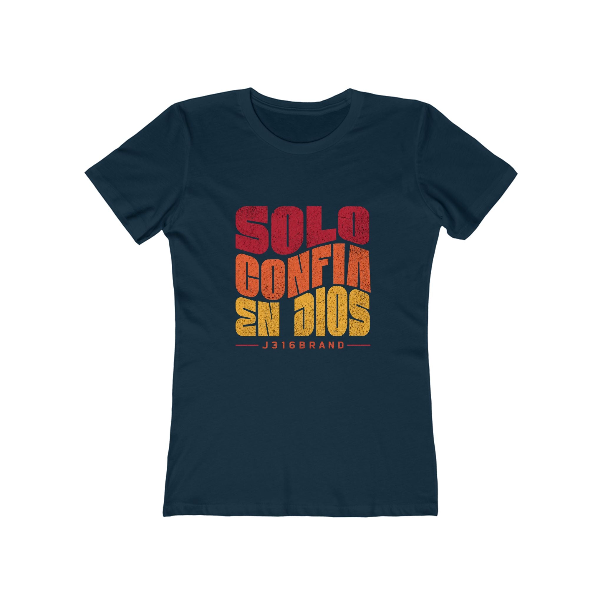 J316 Solo Confía en Dios Women’s Shirt
