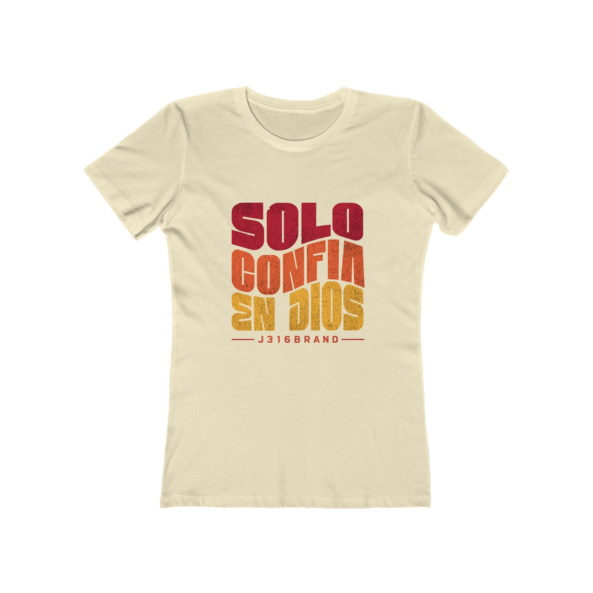 J316 Solo Confía en Dios Women’s Shirt