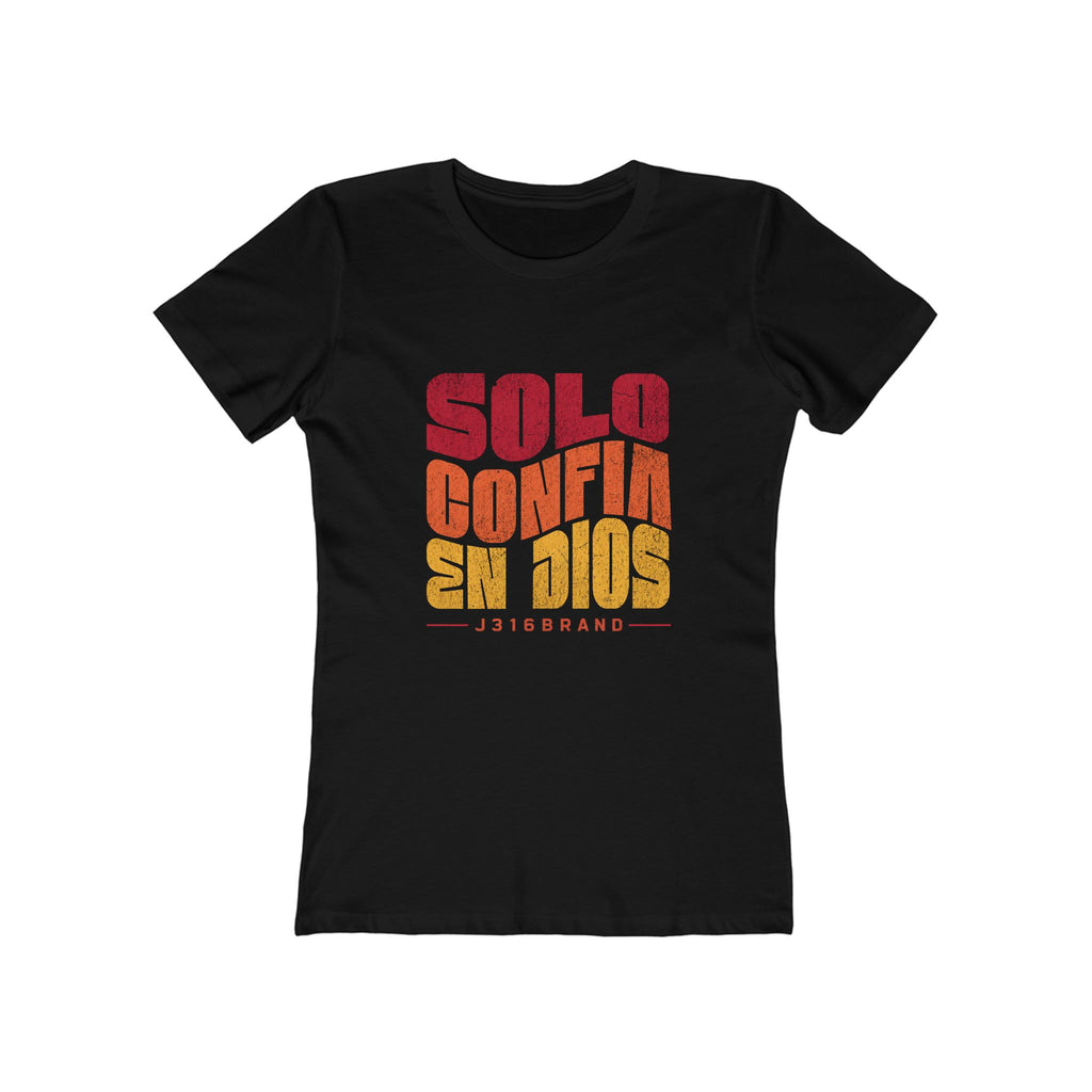J316 Solo Confía en Dios Women’s Shirt