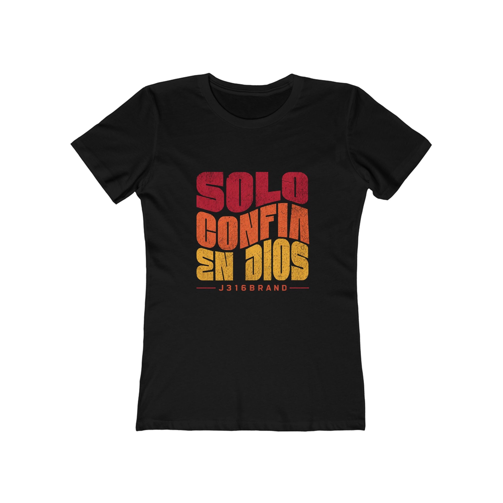 J316 Solo Confía en Dios Women’s Shirt