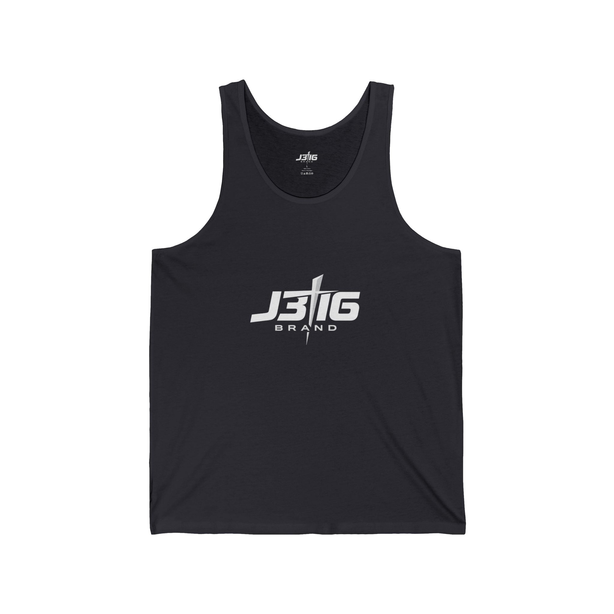 White Jersey Tank Top — Minimal Athletic Everyday Tank