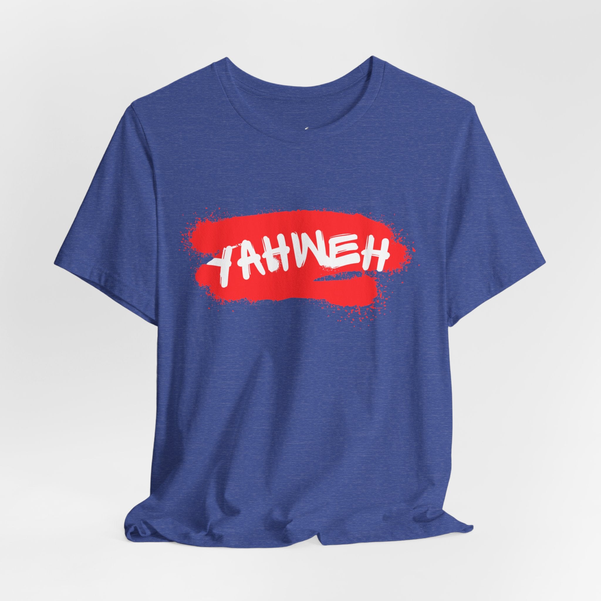 Yahweh Brushstroke Tee – Christian Faith Graphic T-Shirt