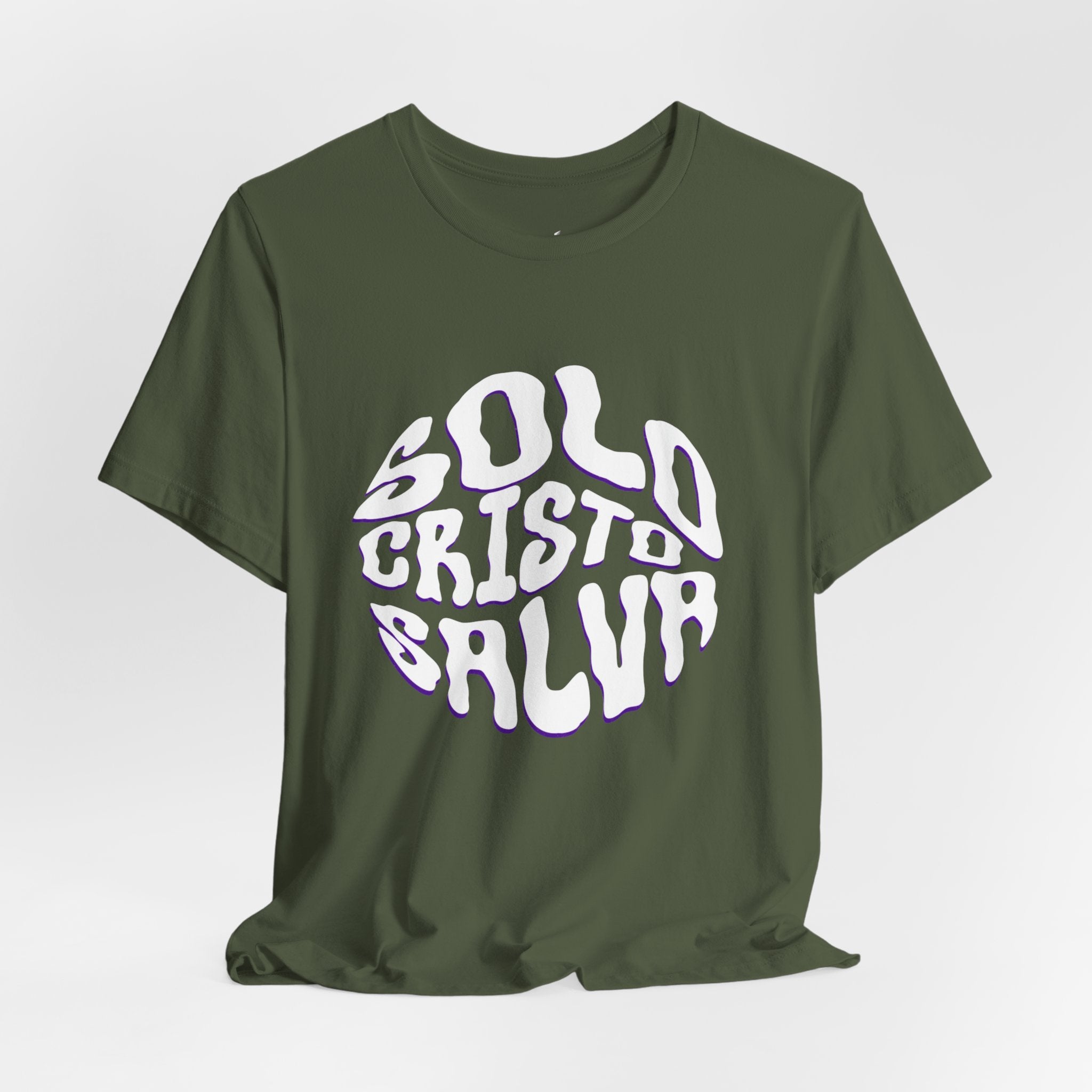 J316 Solo Cristo Salva Dark Shirt