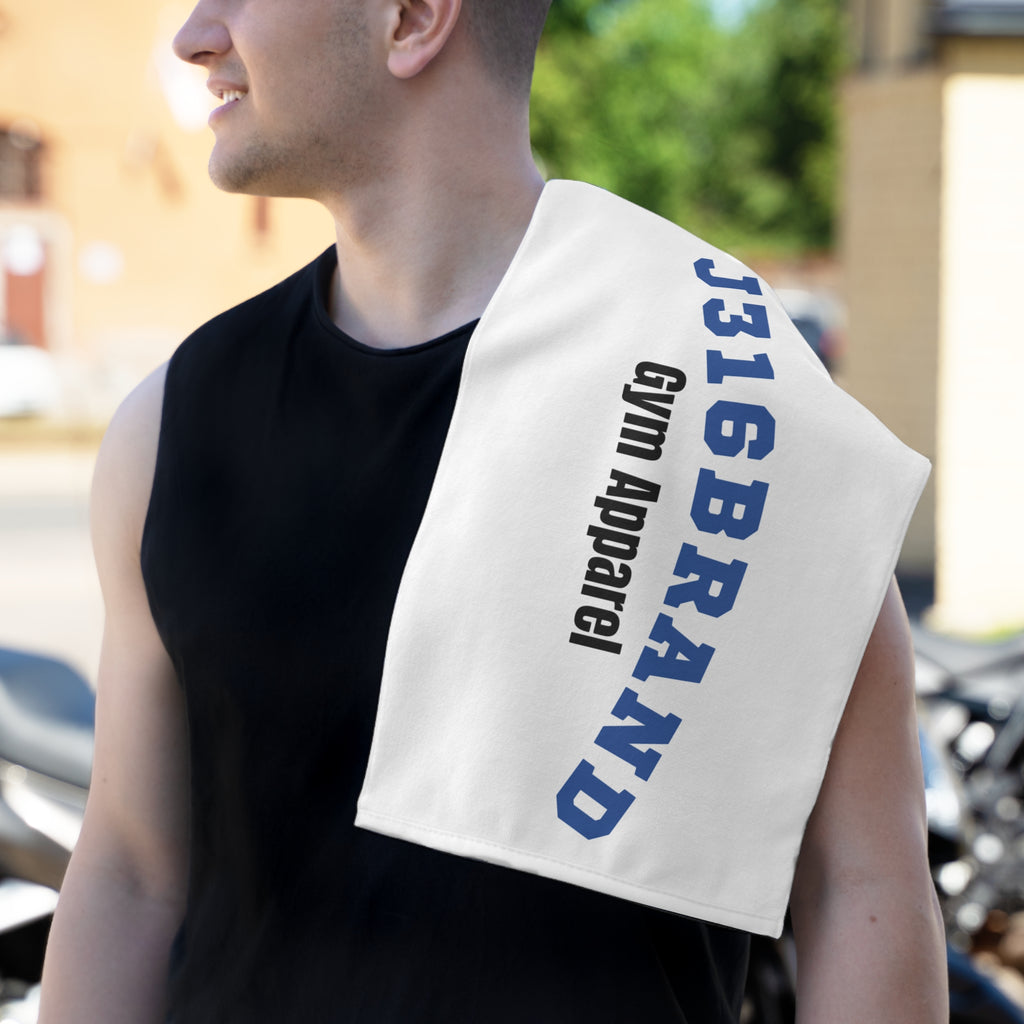 J316BRAND Gym Apparel Hand Towel