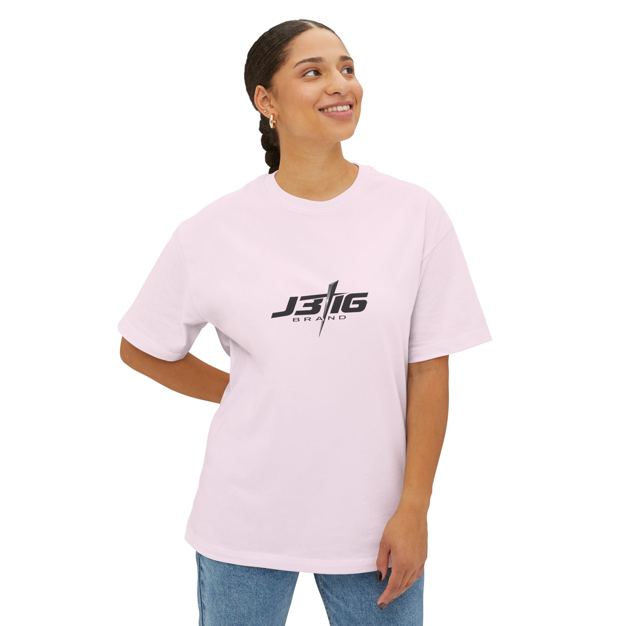 J316 Logo Tee — Minimal Graphic Boxy T-Shirt