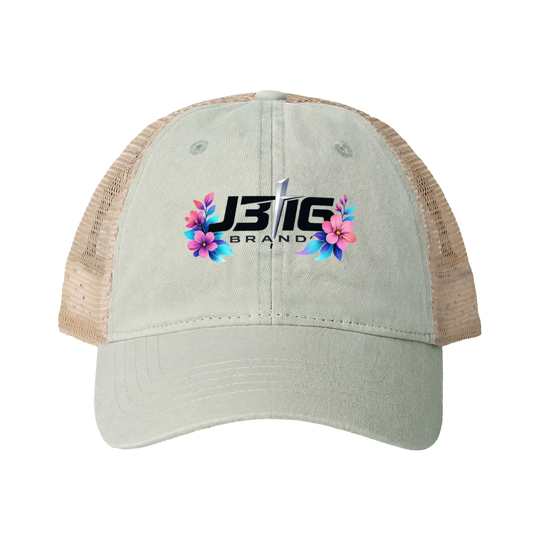 Women's Washed Mesh-Back Cap
