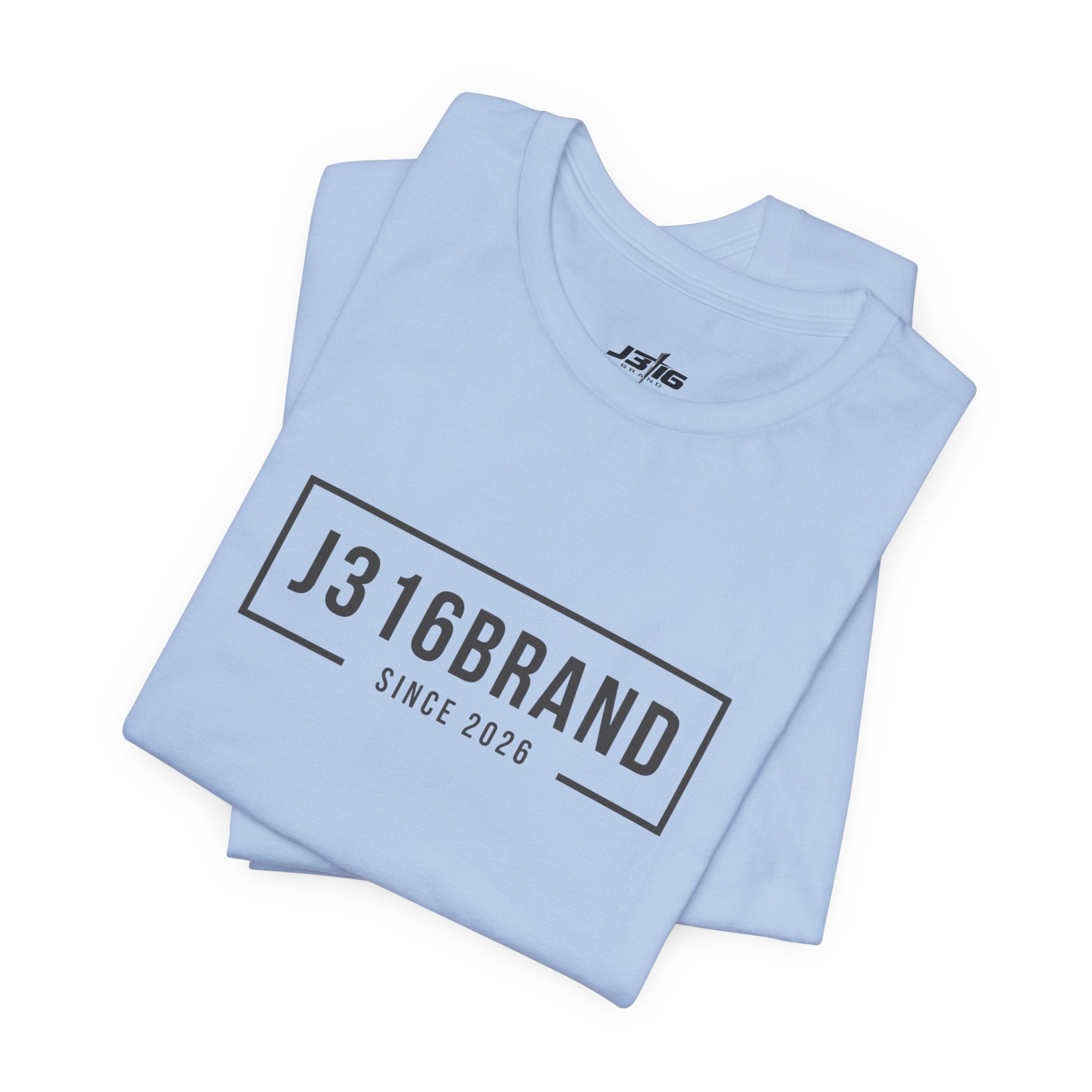 J316BRAND Graphic Tee — Minimal Box Logo T-Shirt
