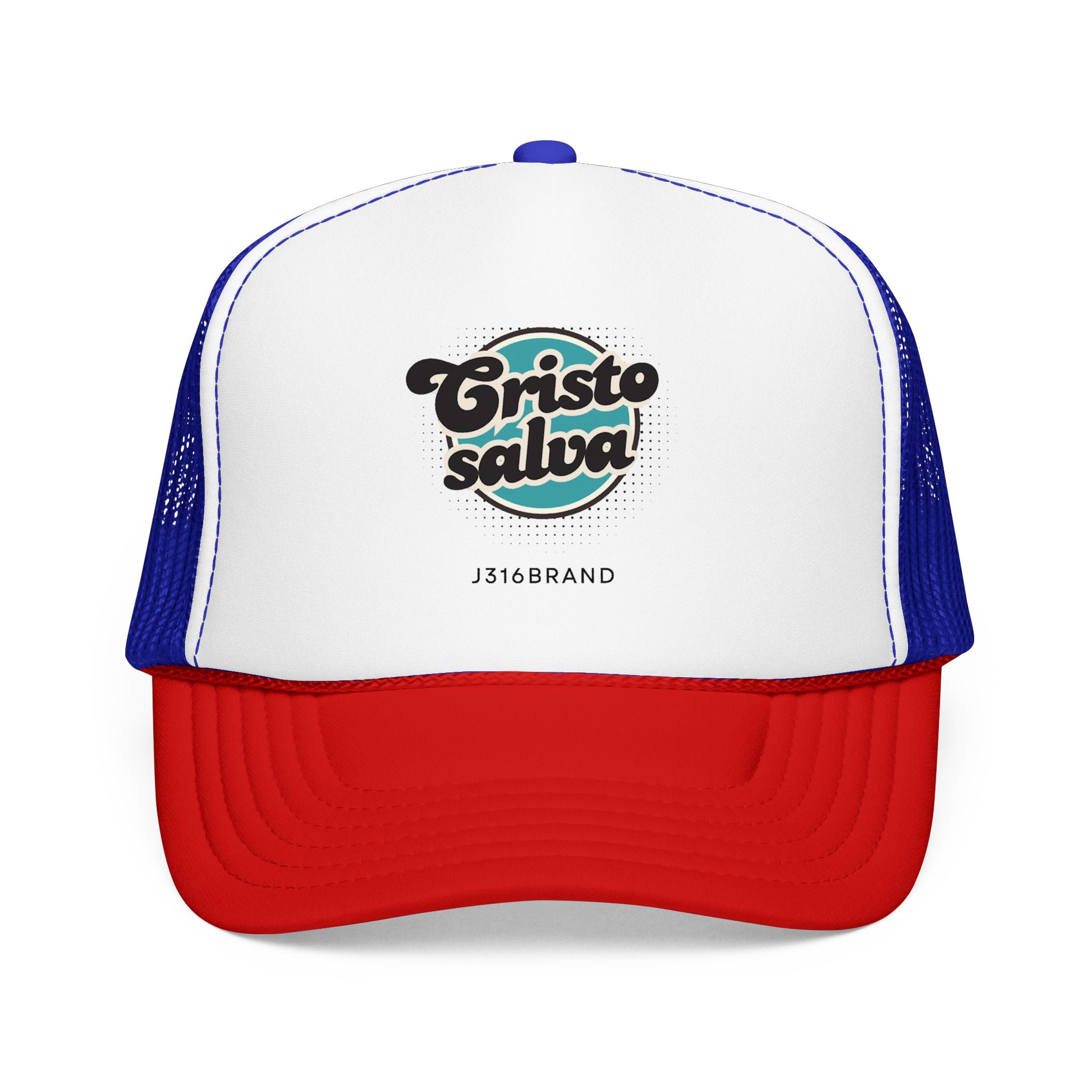 Cristo Salva Foam Trucker Hat