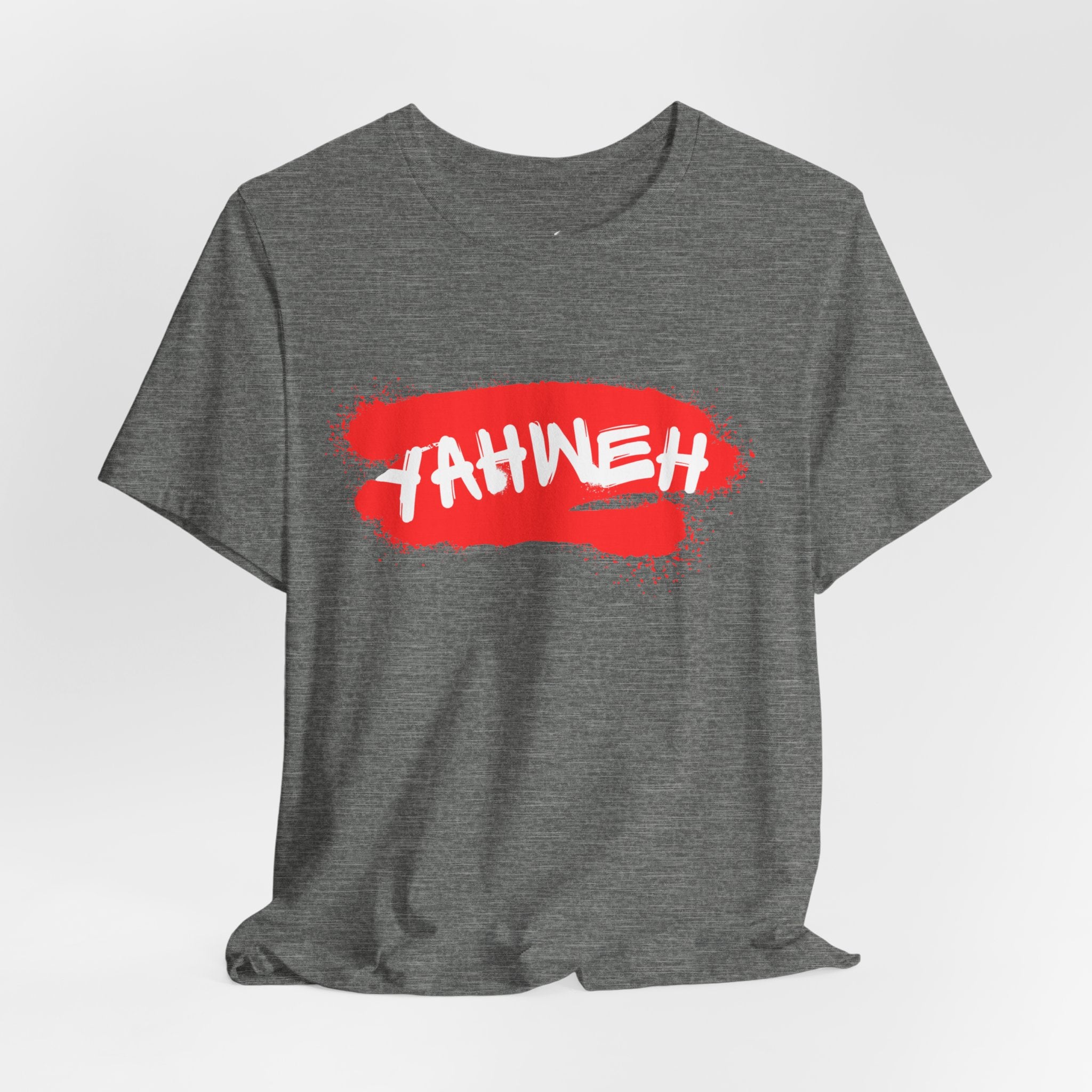 Yahweh Brushstroke Tee – Christian Faith Graphic T-Shirt