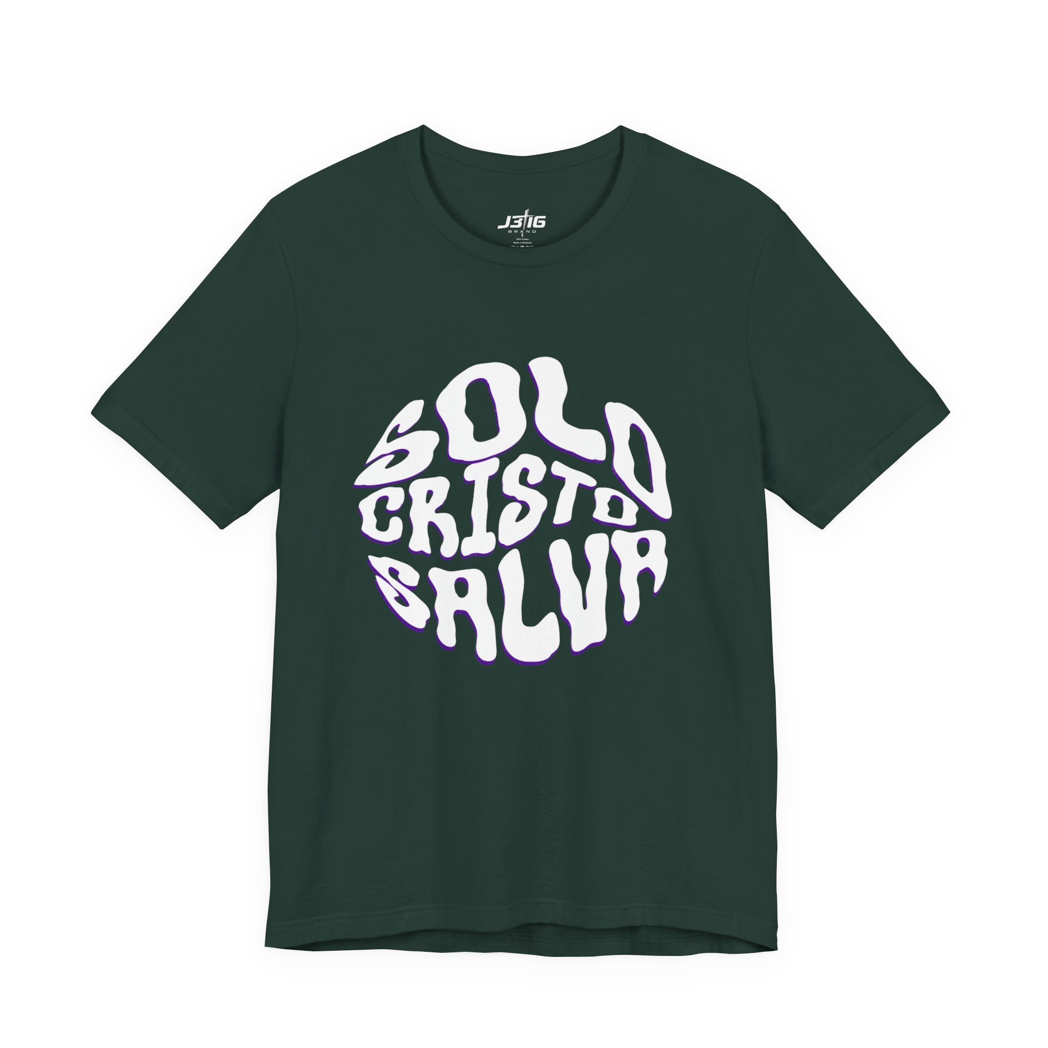 J316 Solo Cristo Salva Dark Shirt