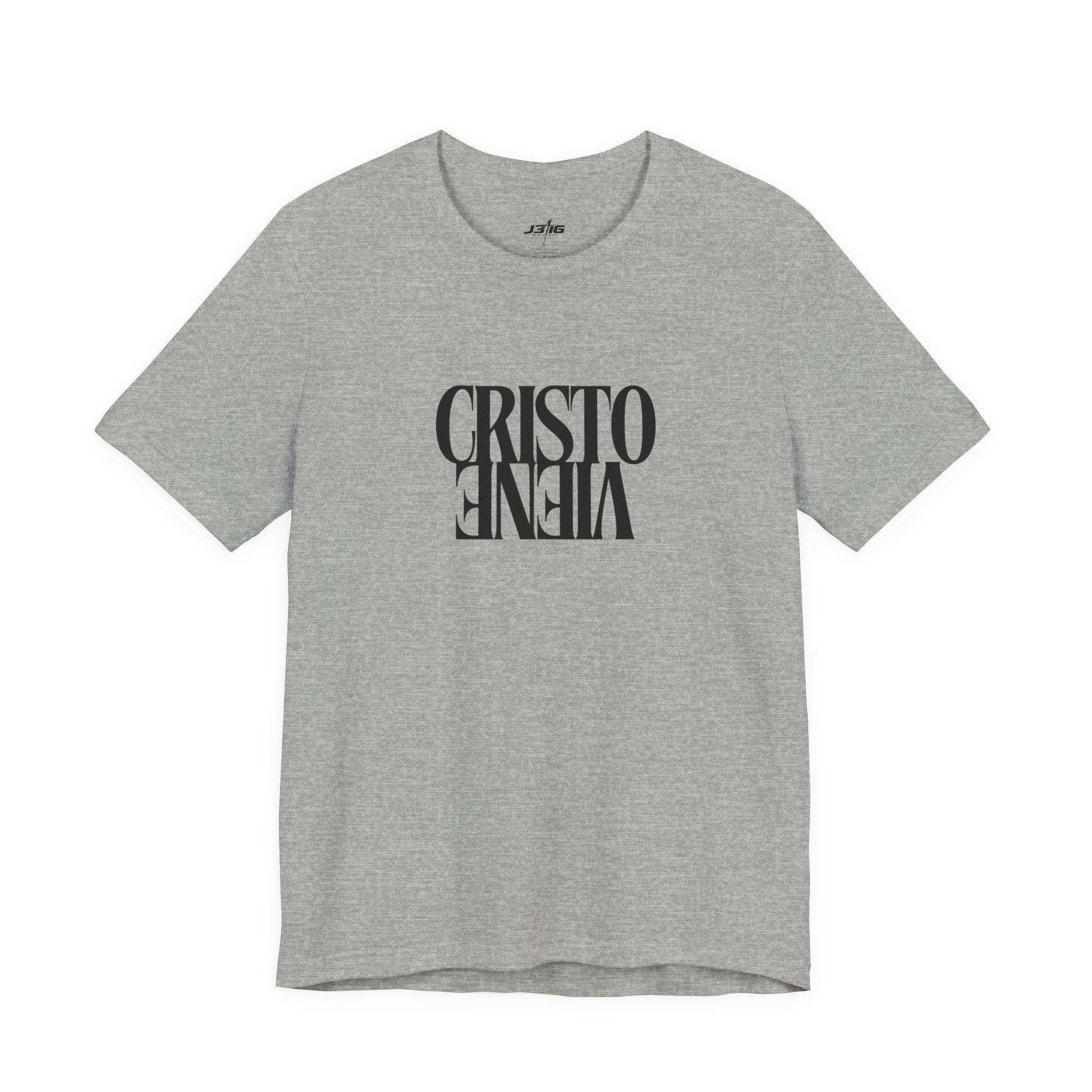 Cristo Viene Tee — Religious Faith Christian Graphic T-Shirt