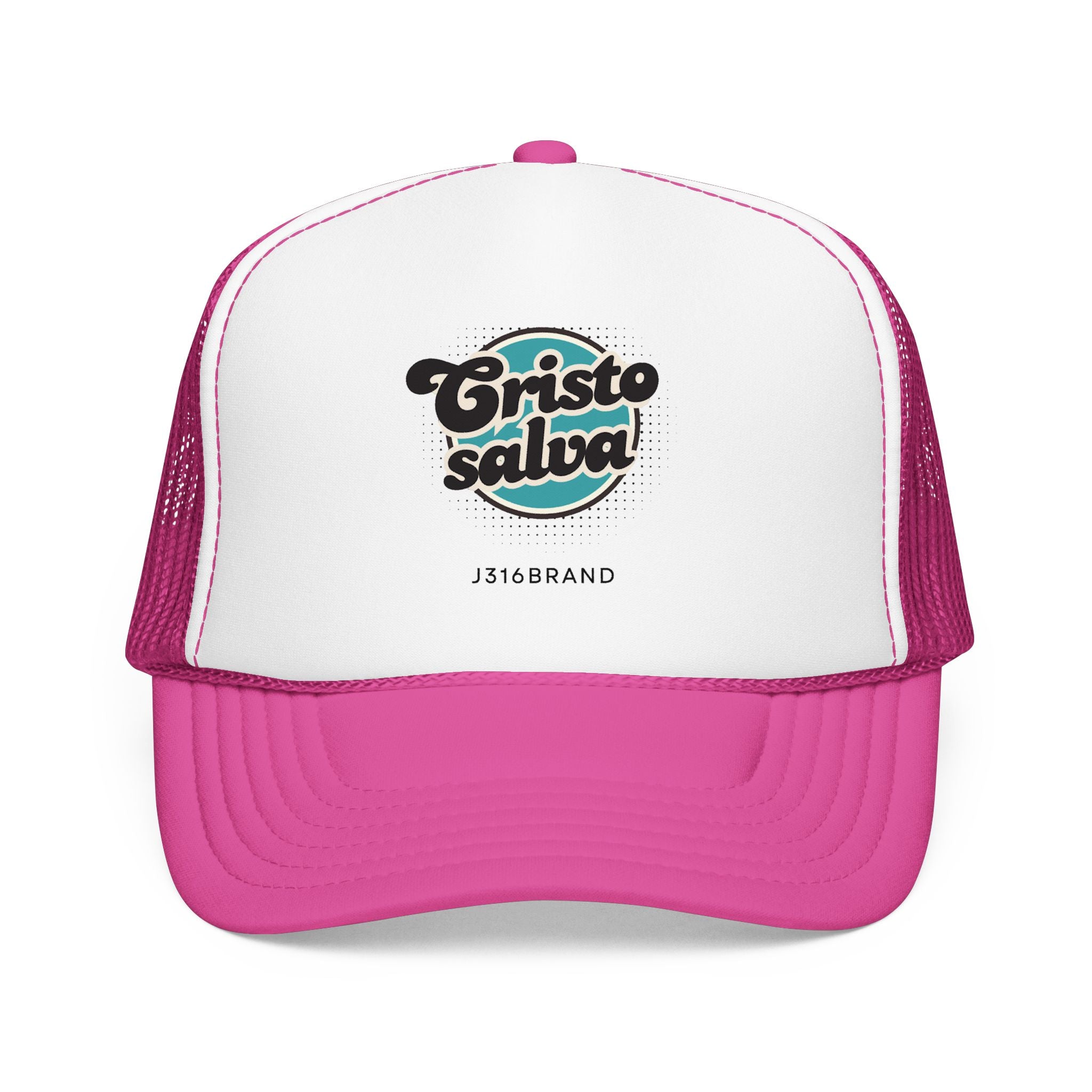 Cristo Salva Foam Trucker Hat