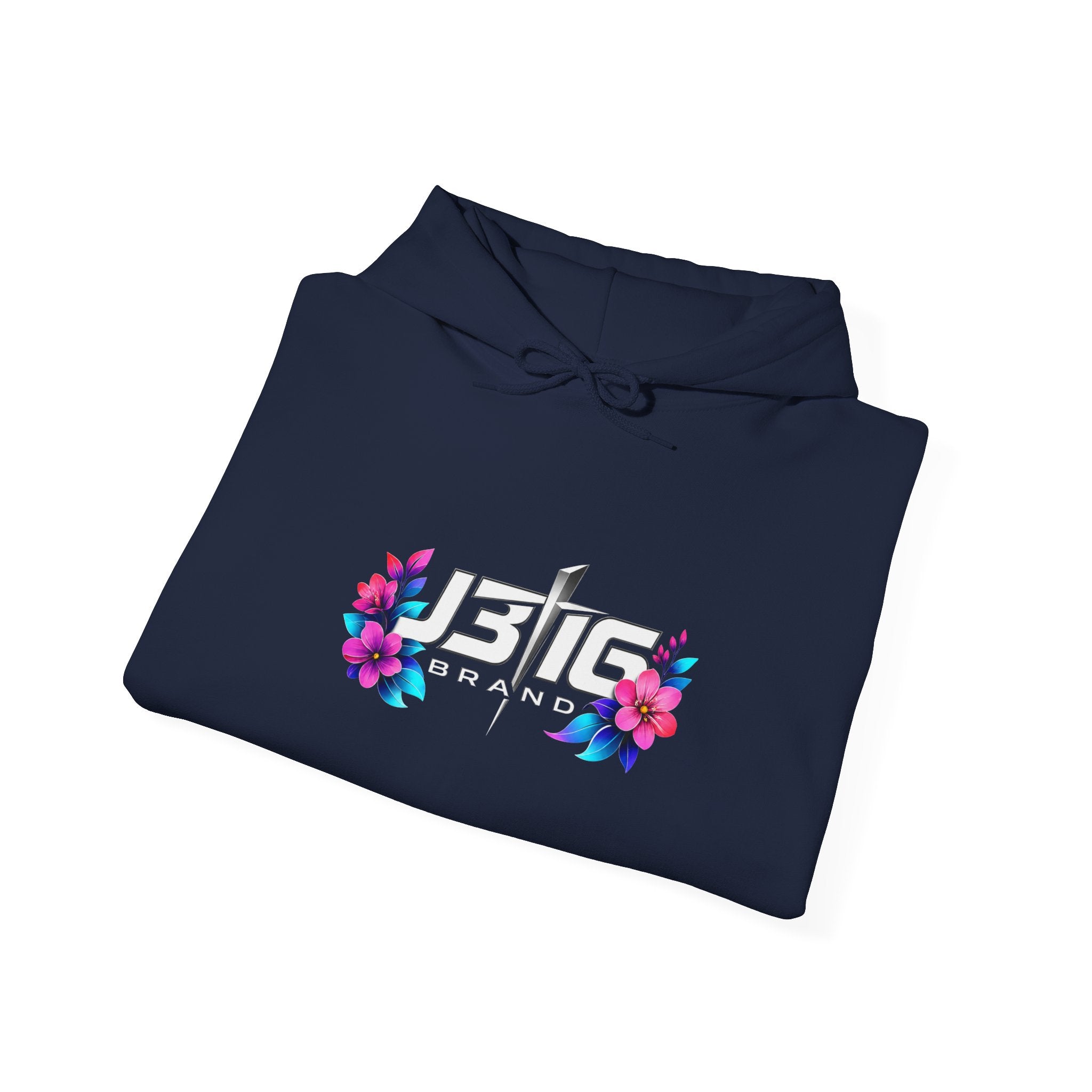 J316 Floral Logo Hoodie Dark