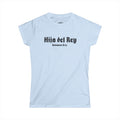 Hija del Rey Women’s Tee — ‘Romanos 8:17’ Spanish Christian Faith Shirt