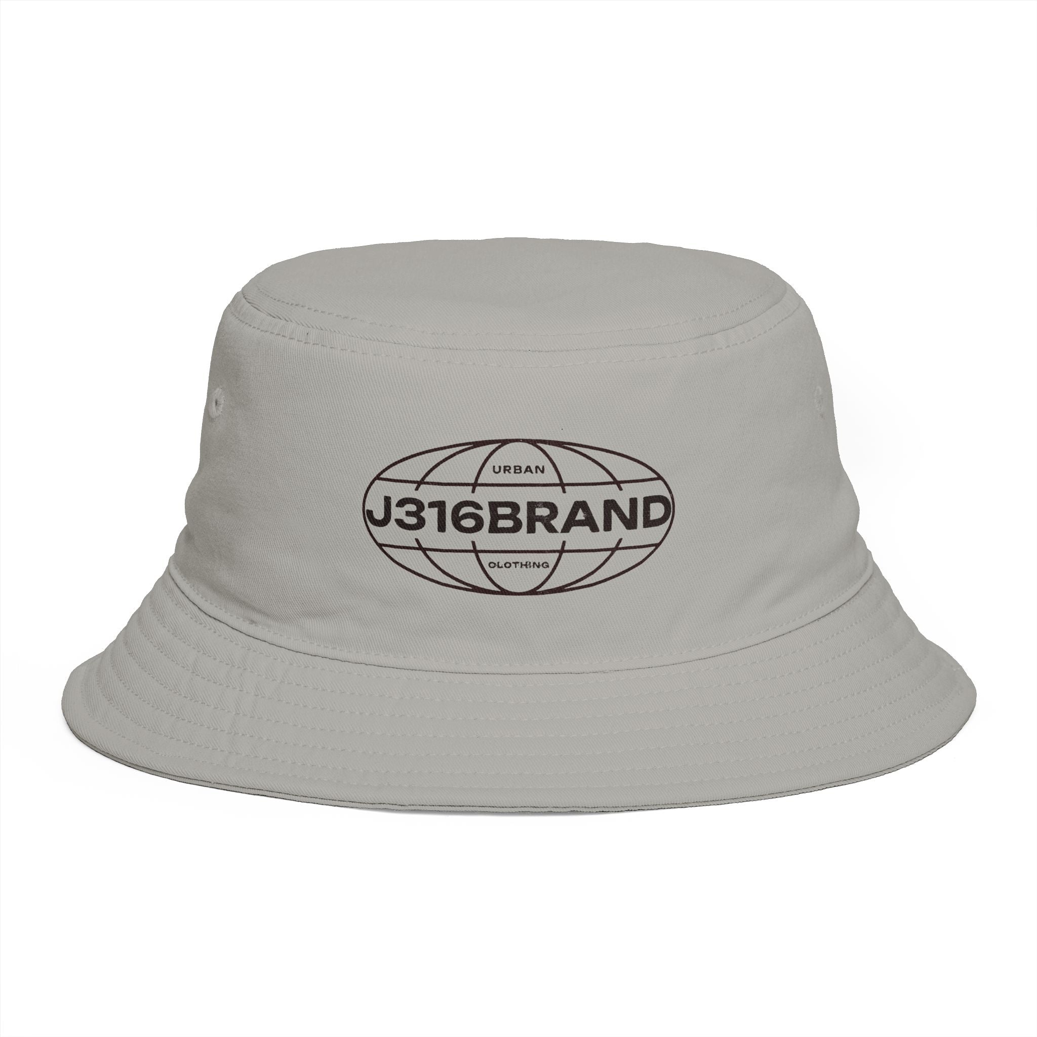 J316 Globe Logo Bucket Hat