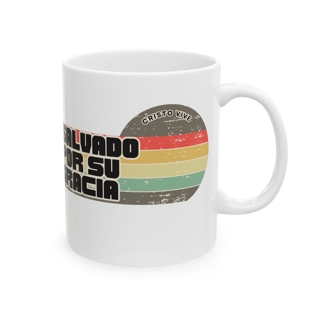 J316 Salvado por su Gracia Mug 11oz