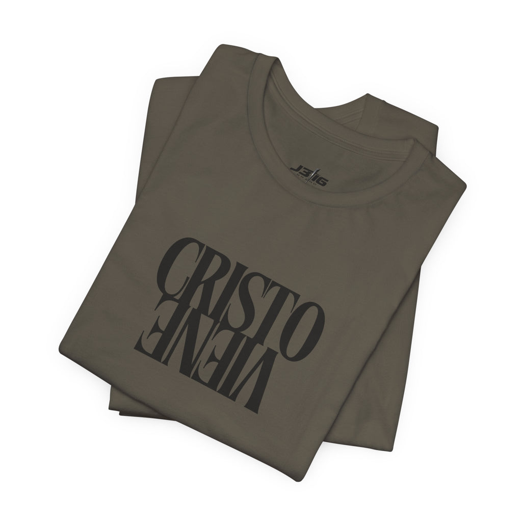 Cristo Viene Tee — Religious Faith Christian Graphic T-Shirt