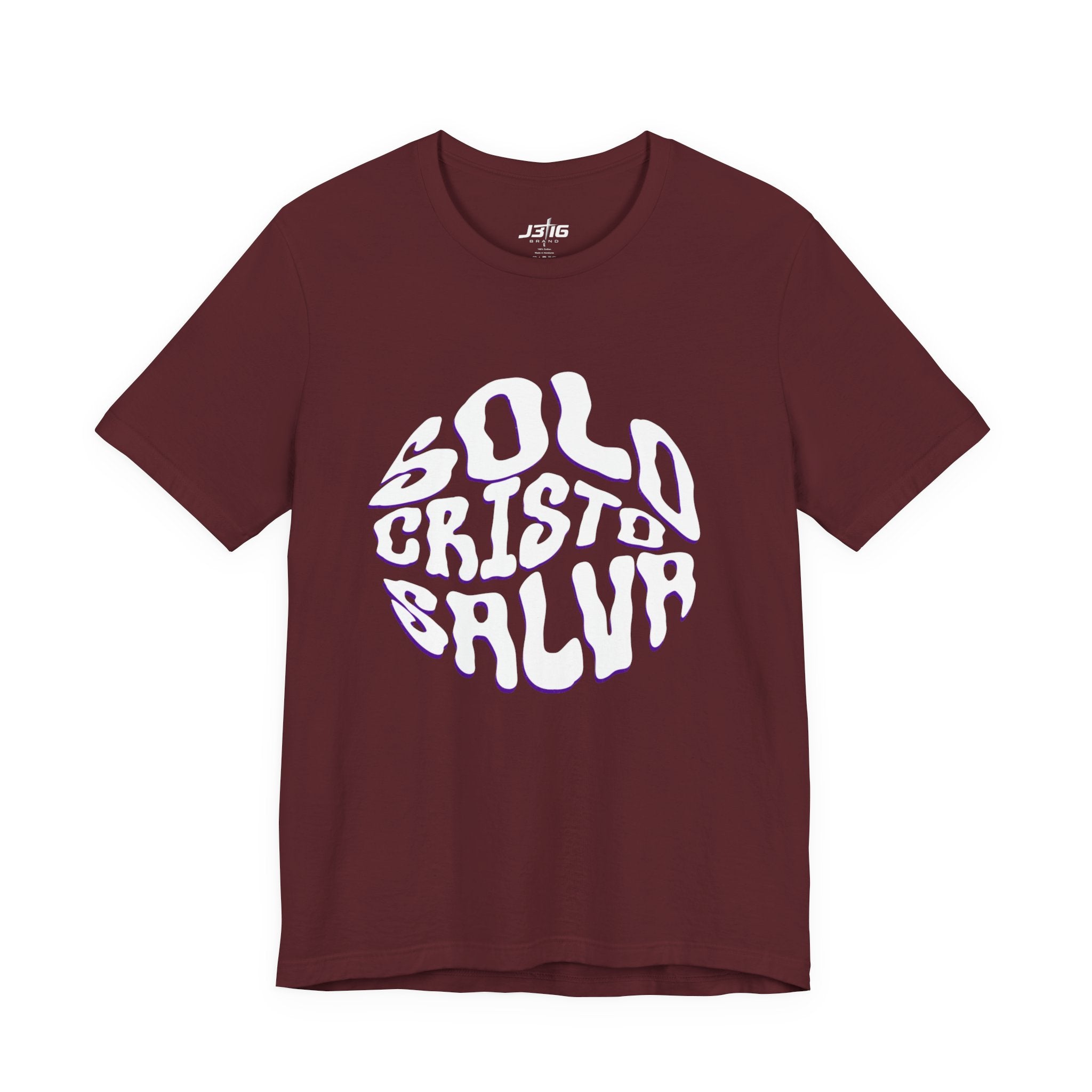 J316 Solo Cristo Salva Dark Shirt